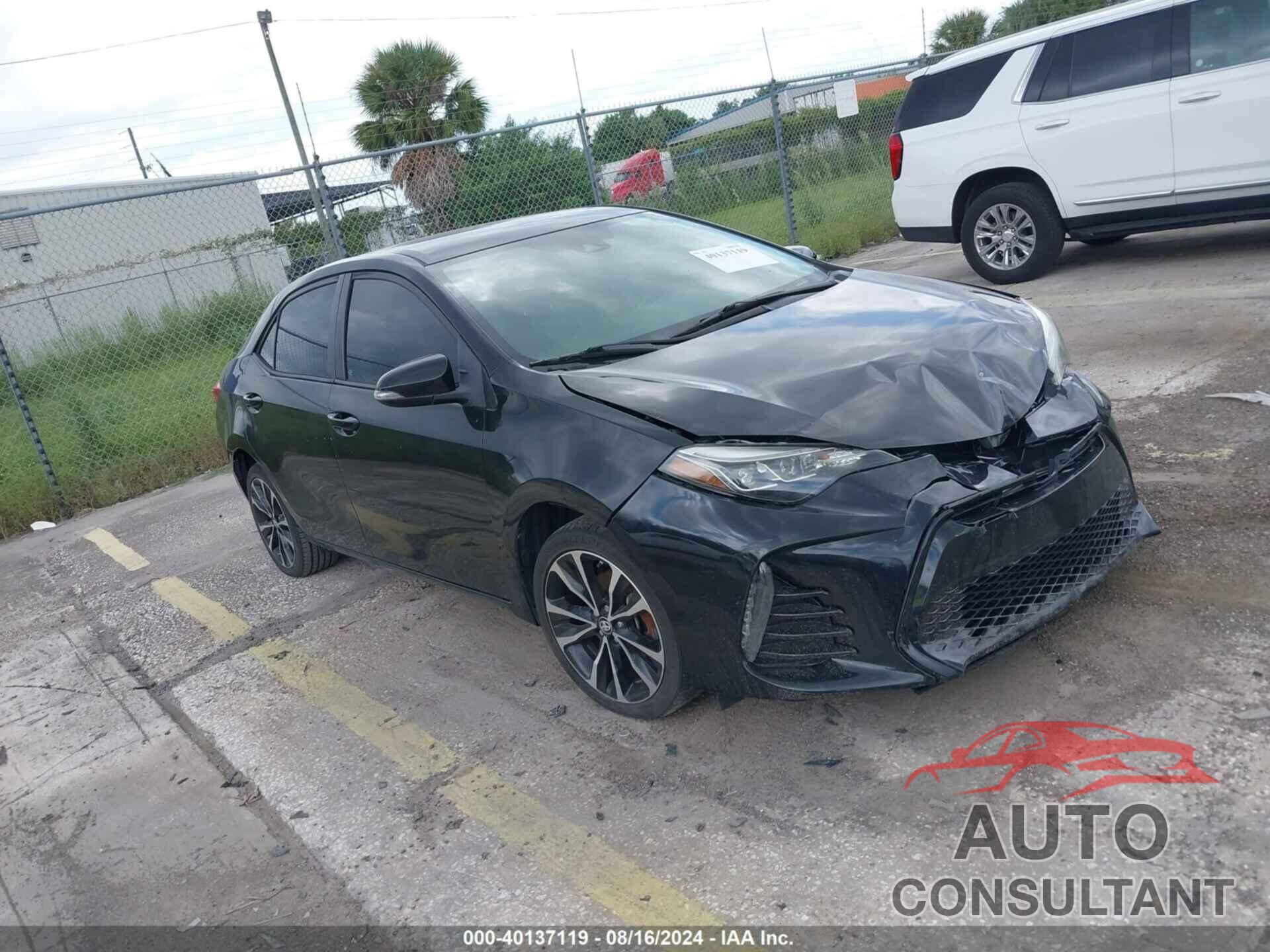 TOYOTA COROLLA 2017 - 2T1BURHE1HC800471