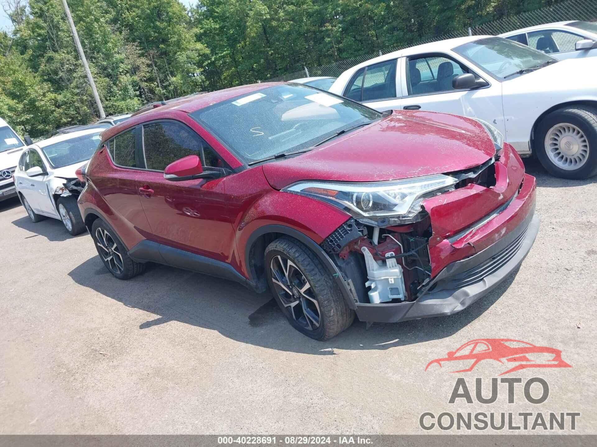 TOYOTA C-HR 2018 - NMTKHMBX3JR050942