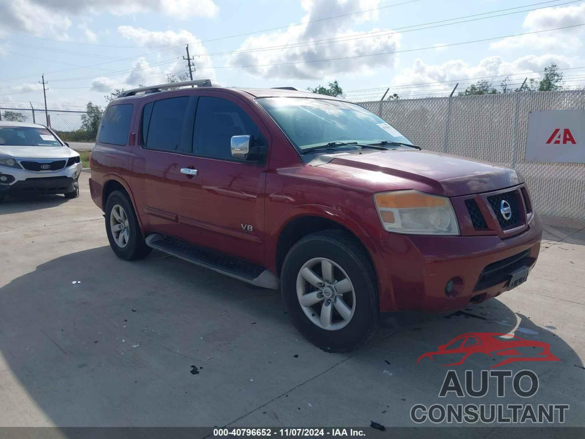 NISSAN ARMADA 2009 - 5N1AA08C79N601305