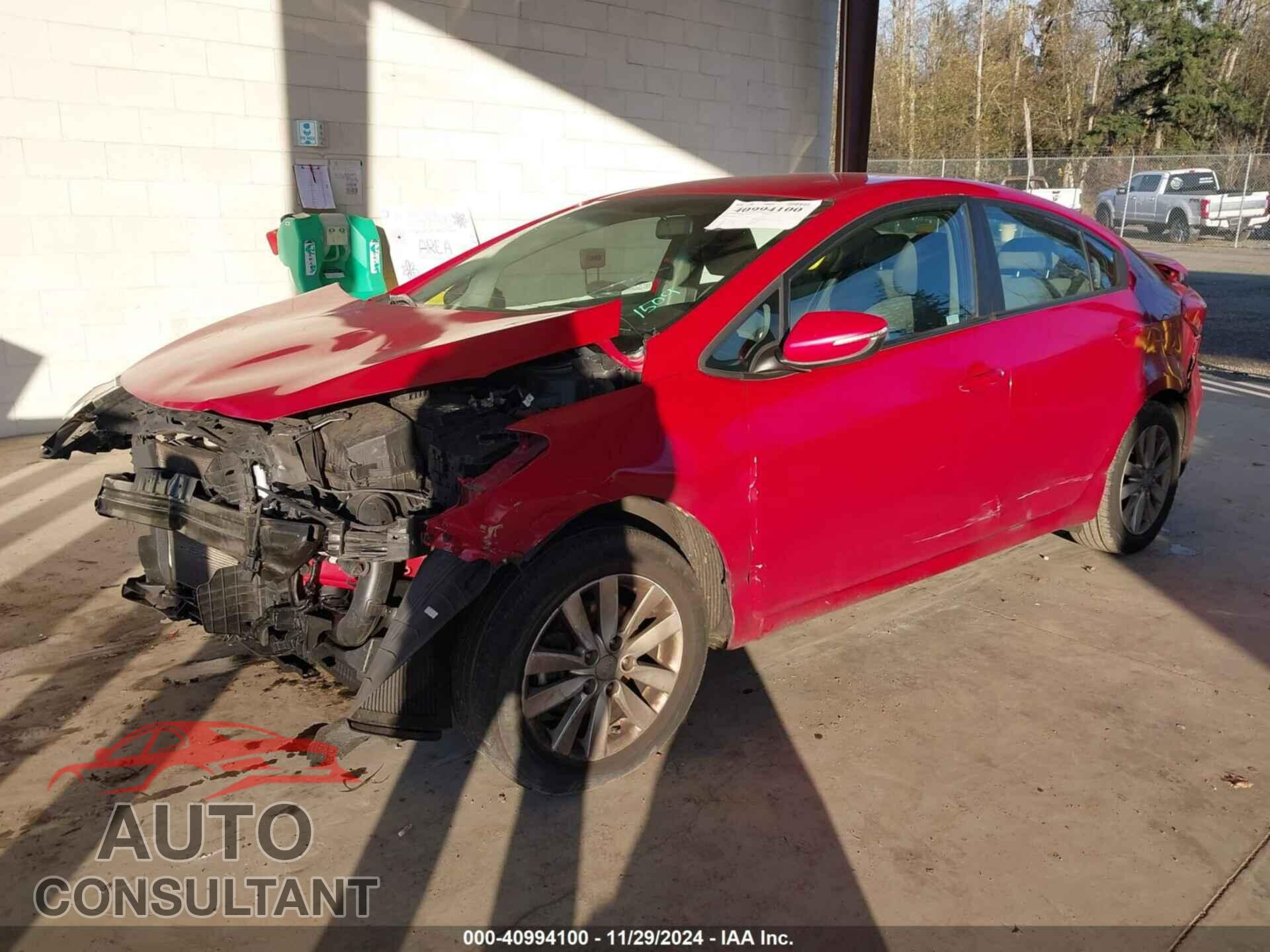 KIA FORTE 2014 - KNAFX4A67E5211509