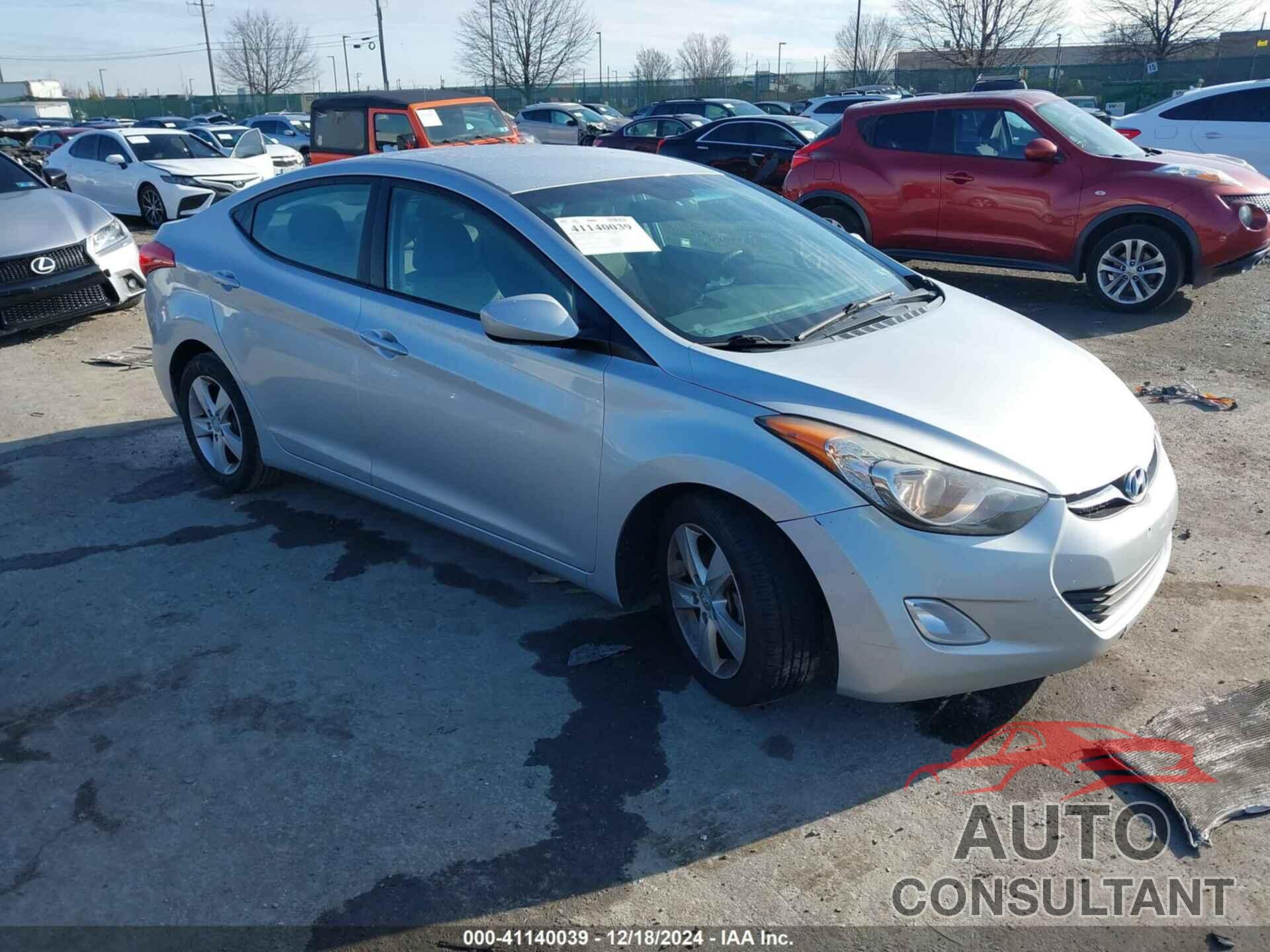 HYUNDAI ELANTRA 2013 - 5NPDH4AE1DH320531