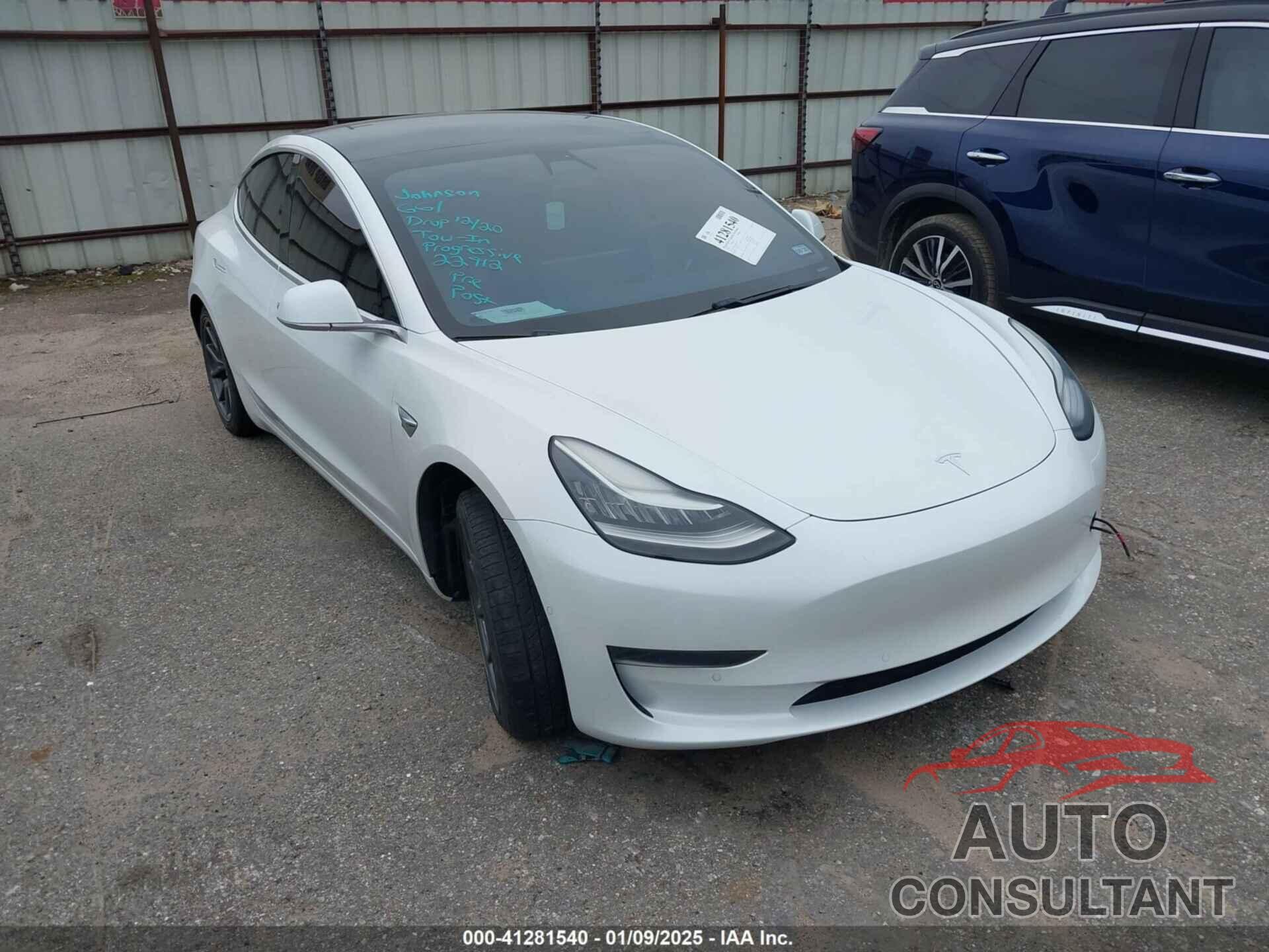 TESLA MODEL 3 2020 - 5YJ3E1EA3LF632051