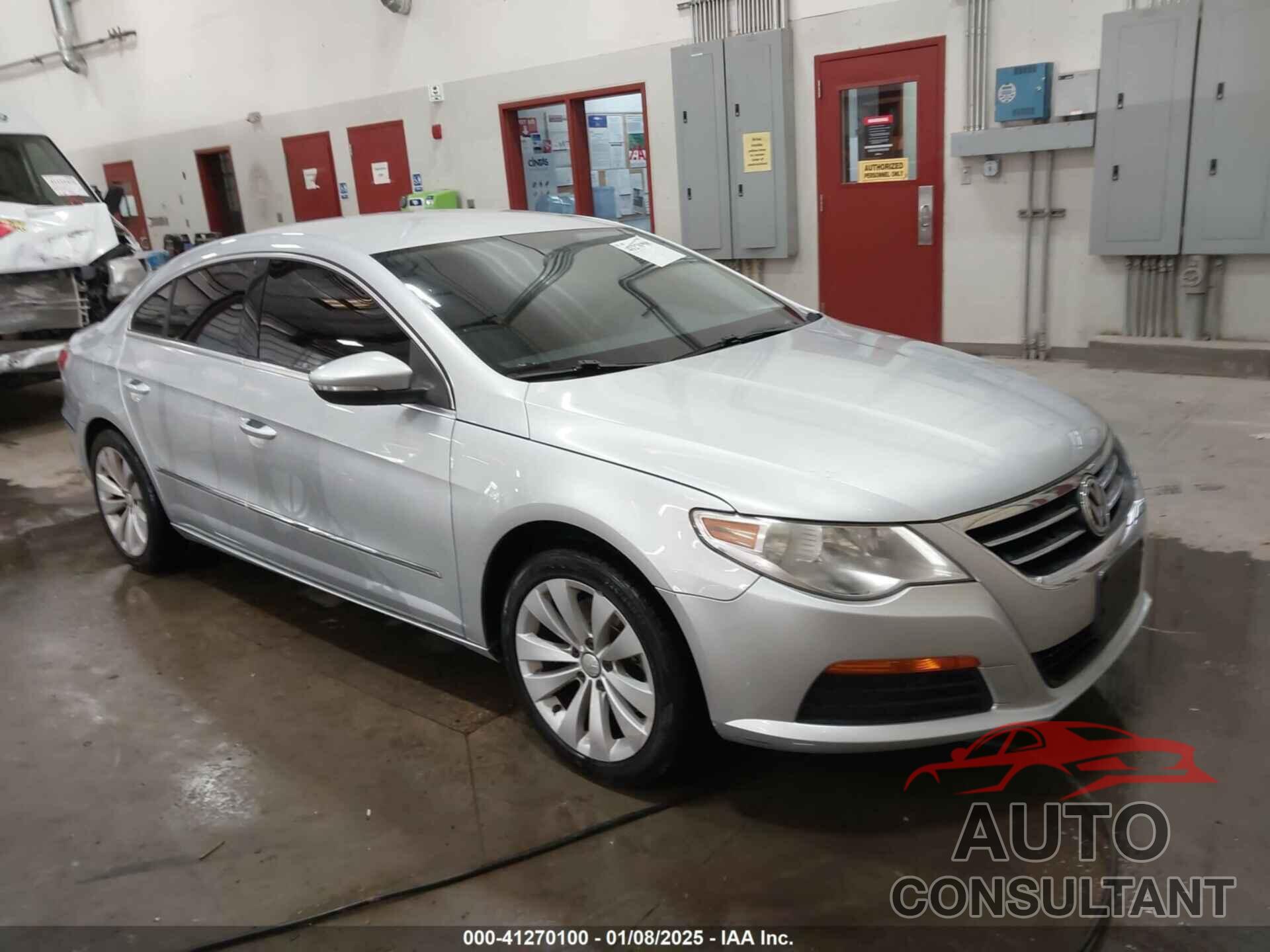 VOLKSWAGEN CC 2011 - WVWMP7AN9BE730835