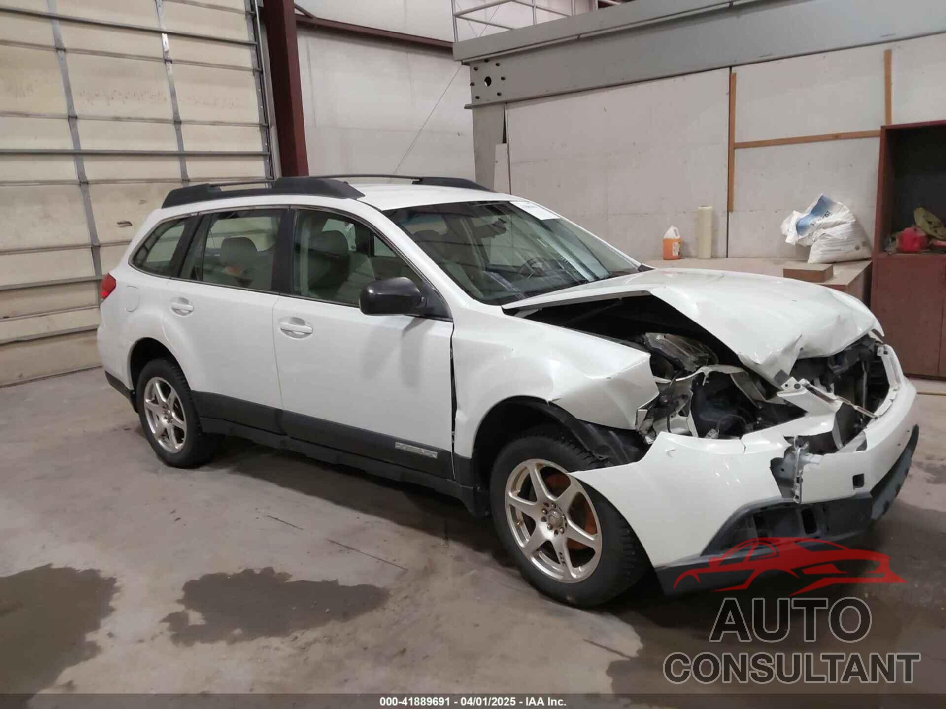 SUBARU OUTBACK 2012 - 4S4BRBAC6C3208157