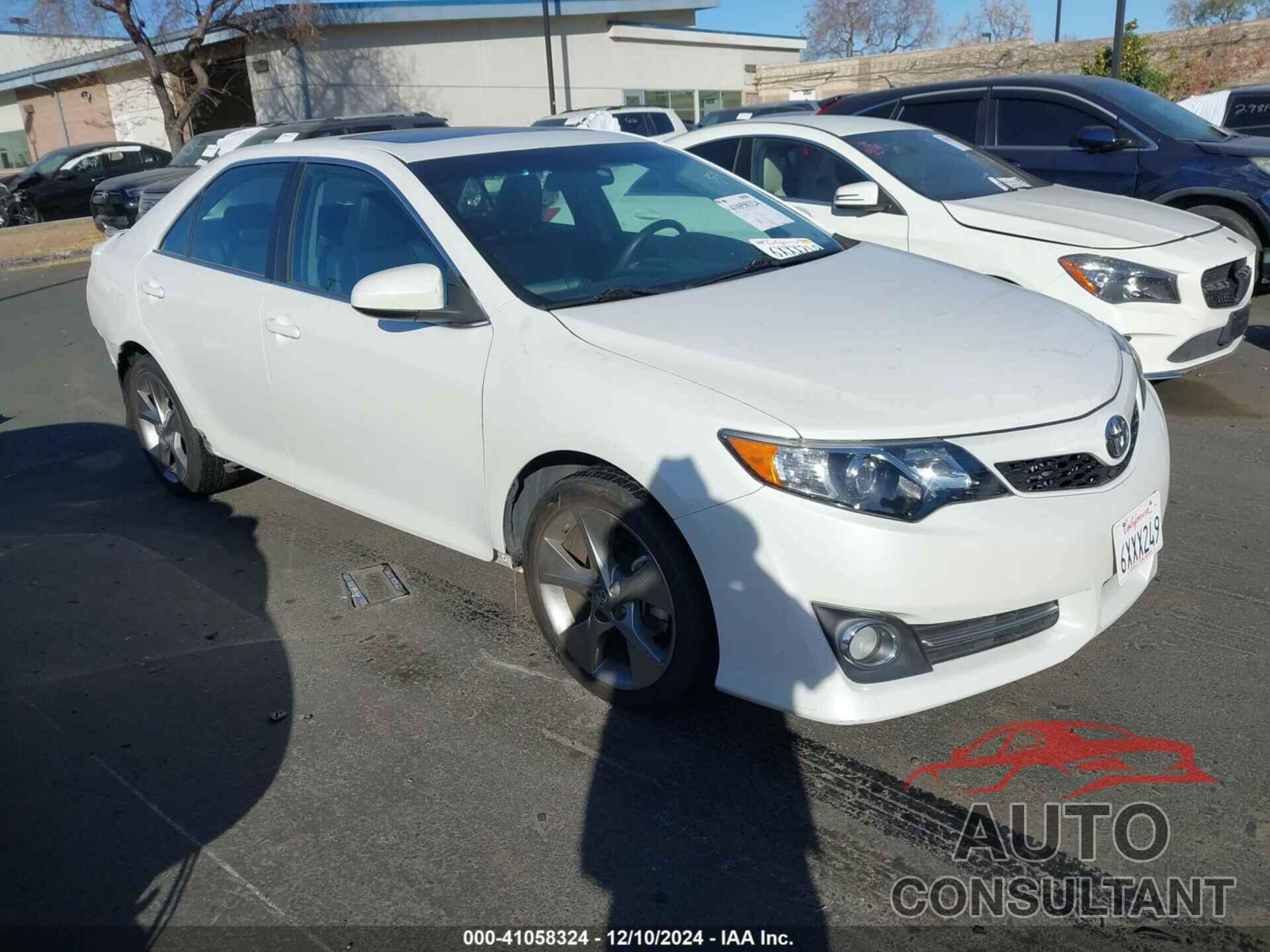 TOYOTA CAMRY 2012 - 4T1BF1FK1CU633220