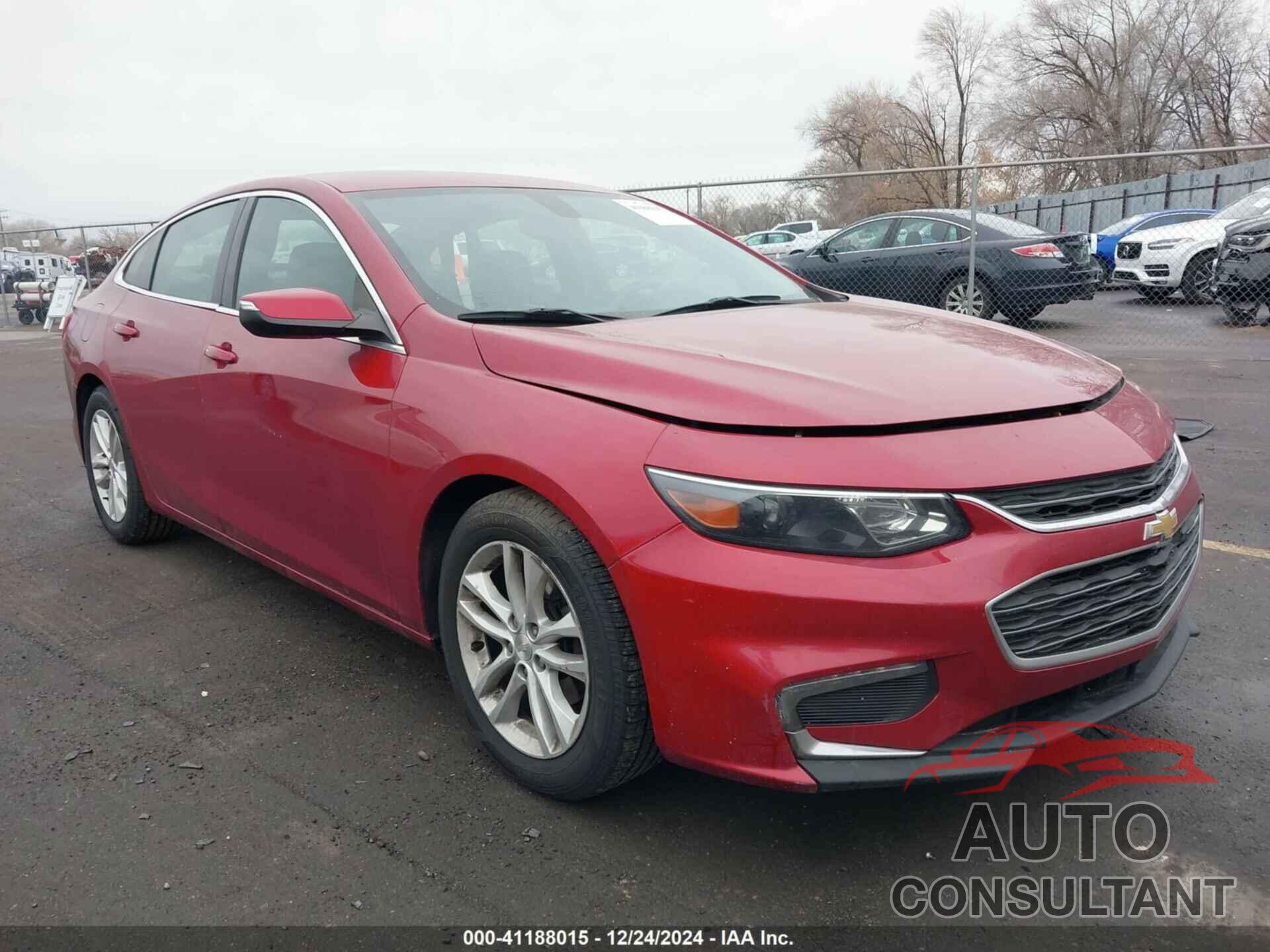 CHEVROLET MALIBU 2016 - 1G1ZE5ST8GF313830