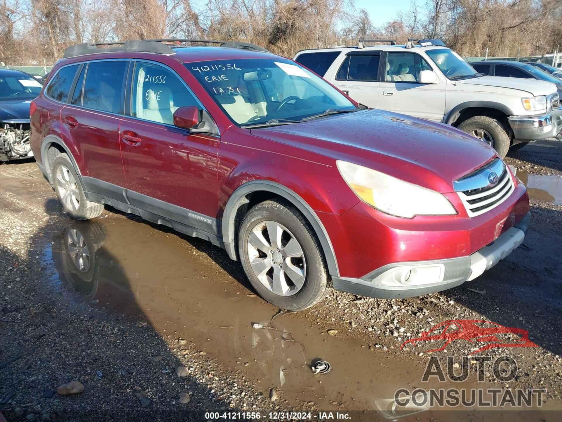 SUBARU OUTBACK 2011 - 4S4BRDKC2B2317956