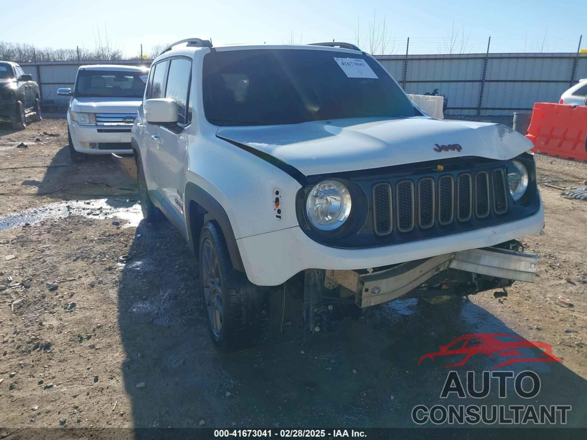 JEEP RENEGADE 2016 - ZACCJABT9GPD77177