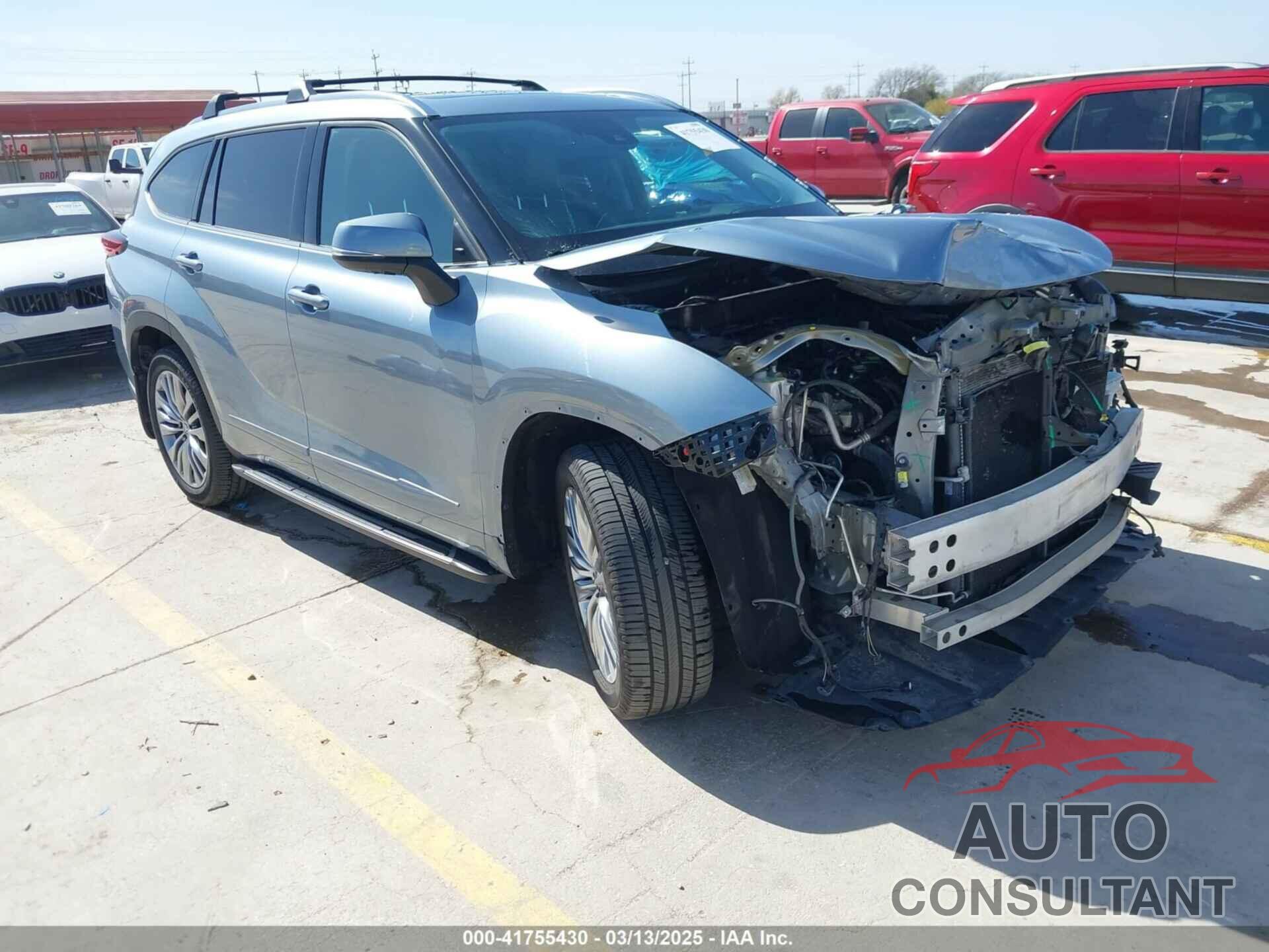 TOYOTA HIGHLANDER 2021 - 5TDFZRBH5MS095732