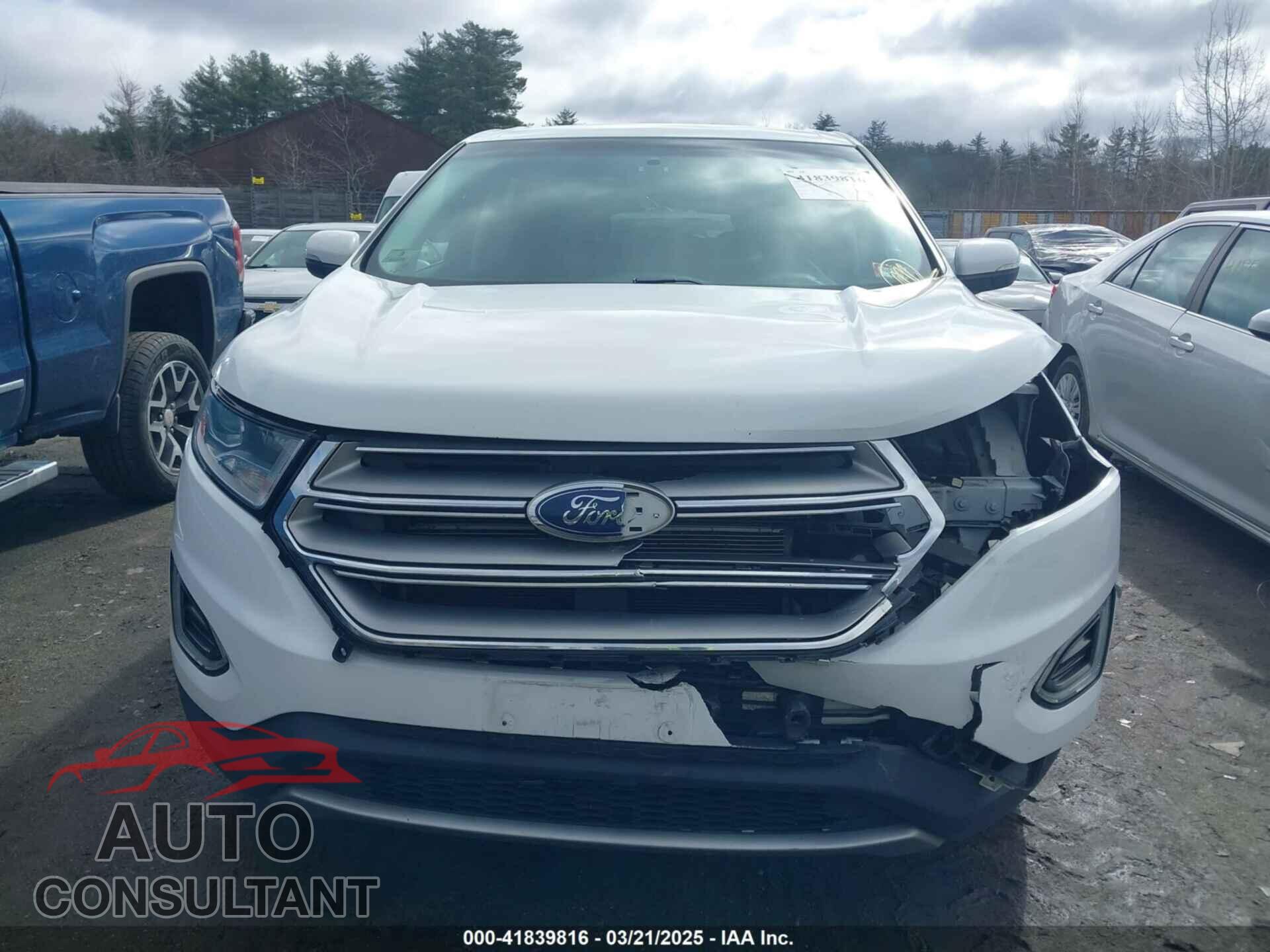 FORD EDGE 2015 - 2FMTK4J88FBC07970