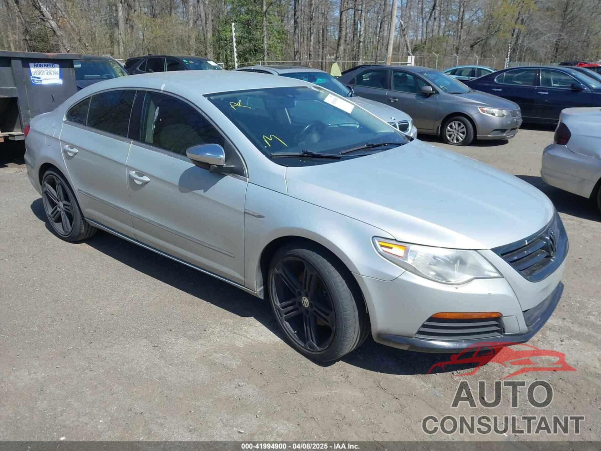 VOLKSWAGEN CC 2011 - WVWMP7AN9BE705823