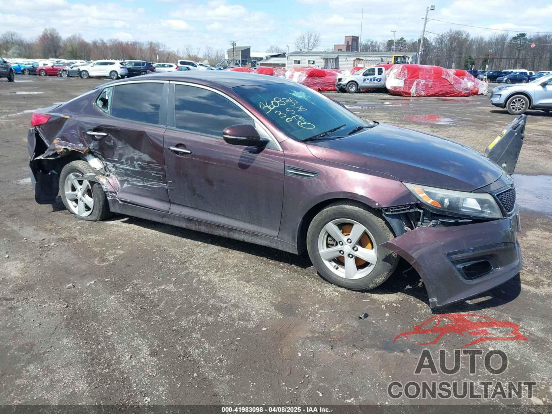 KIA OPTIMA 2014 - 5XXGM4A79EG288080