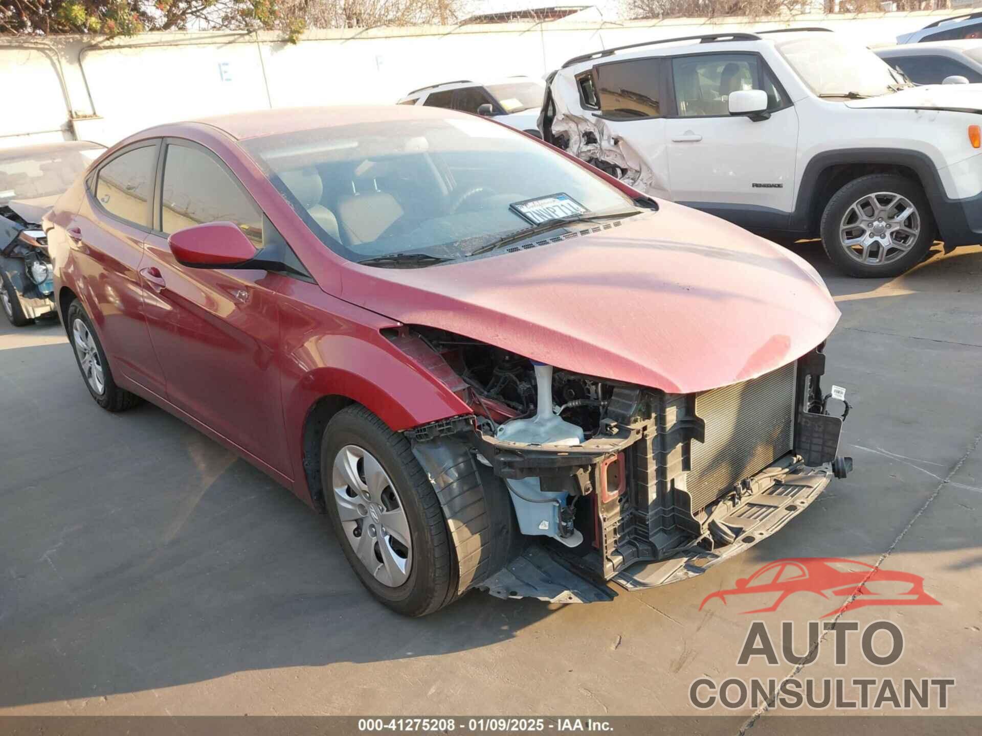 HYUNDAI ELANTRA 2016 - 5NPDH4AE9GH733737