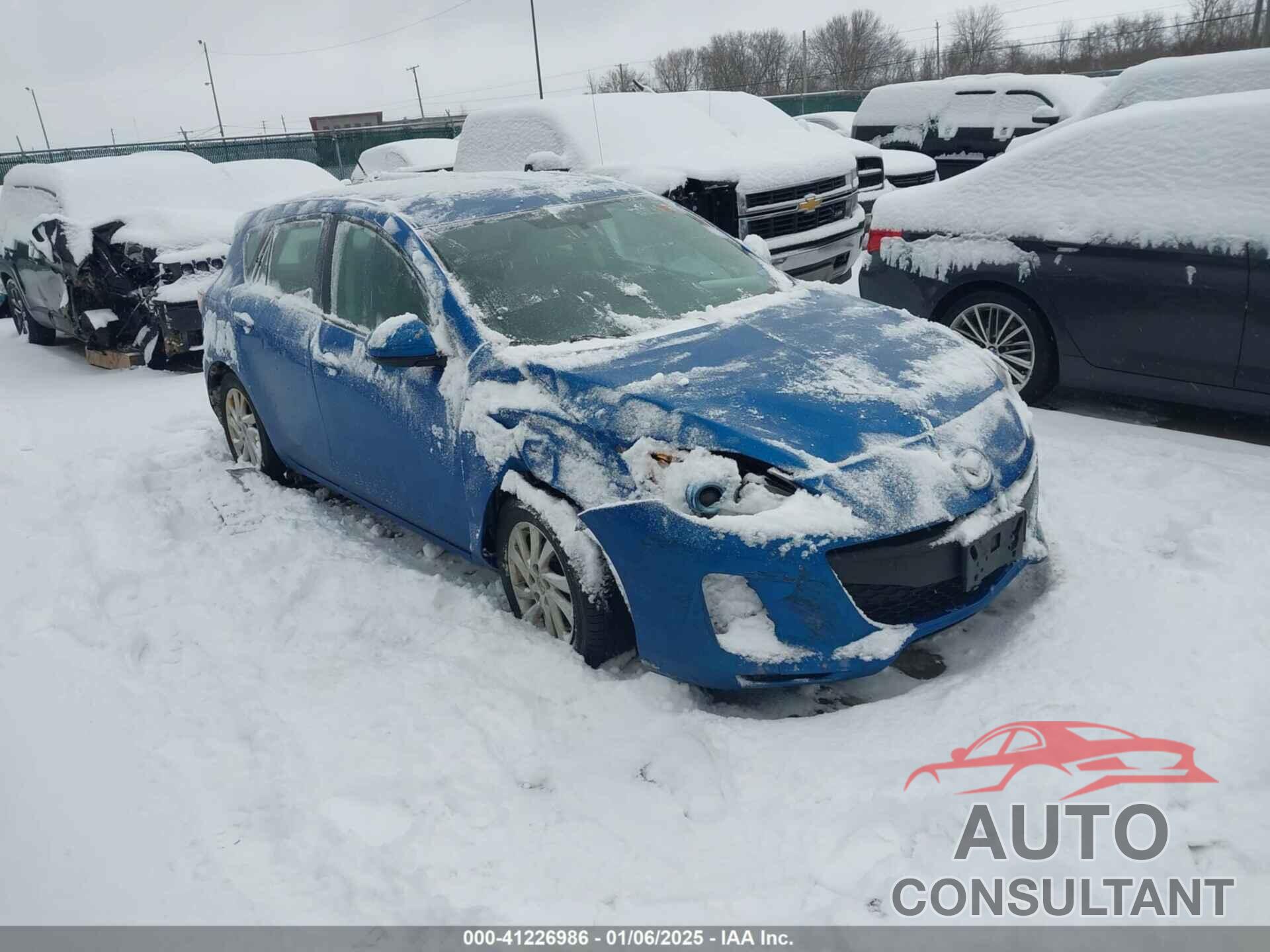 MAZDA MAZDA3 2012 - JM1BL1L87C1682980