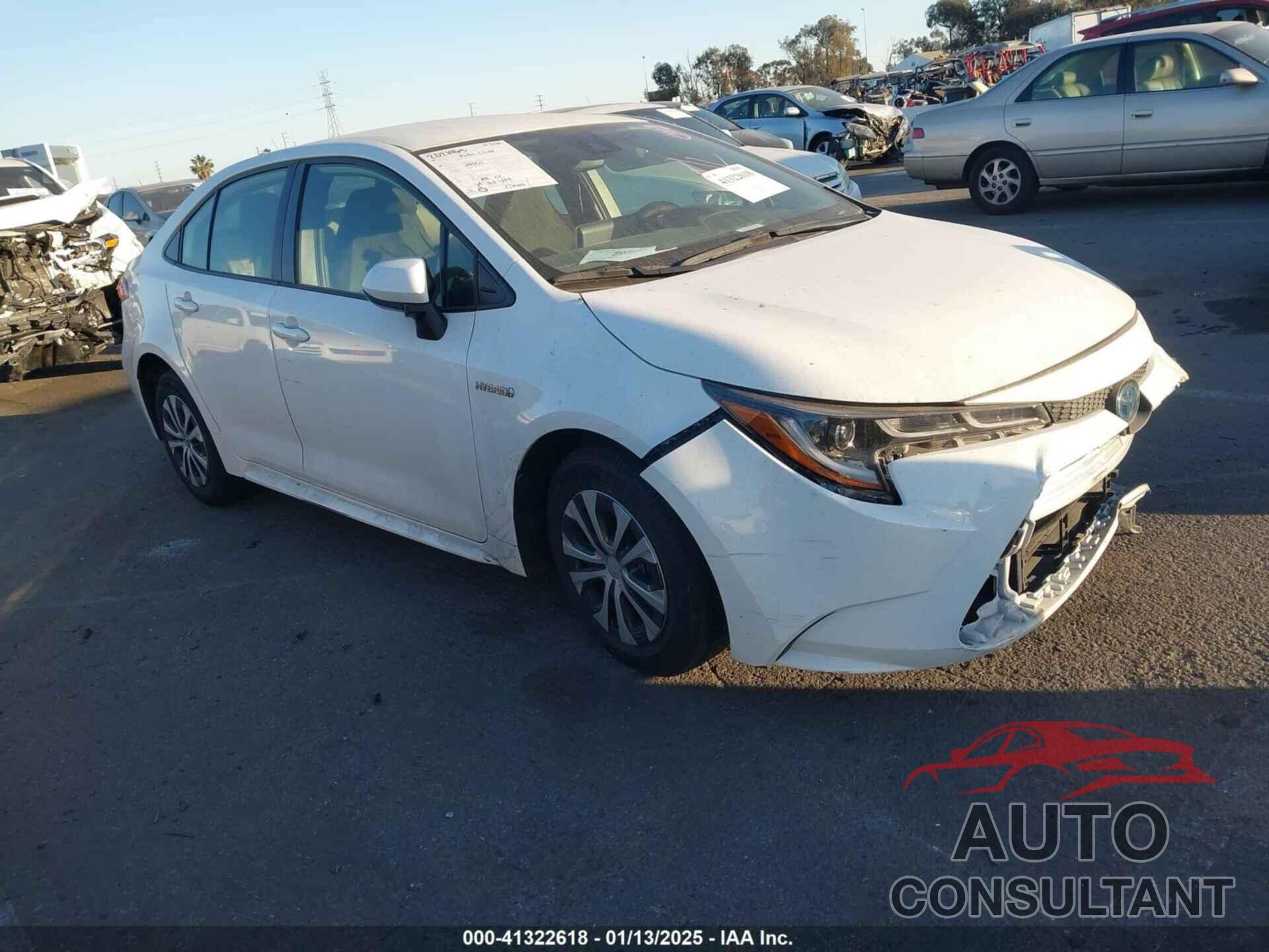 TOYOTA COROLLA 2020 - JTDEBRBE9LJ017911