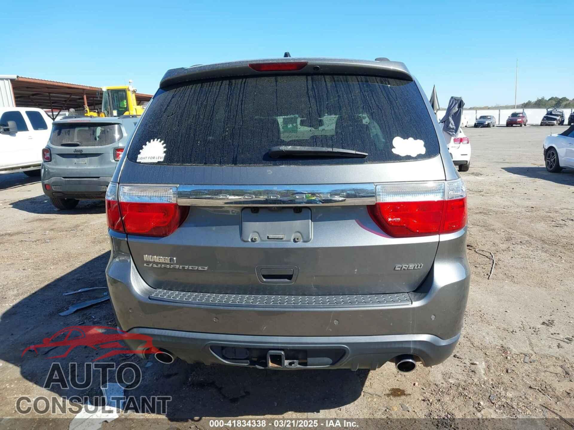 DODGE DURANGO 2011 - 1D4SD4GT2BC688530