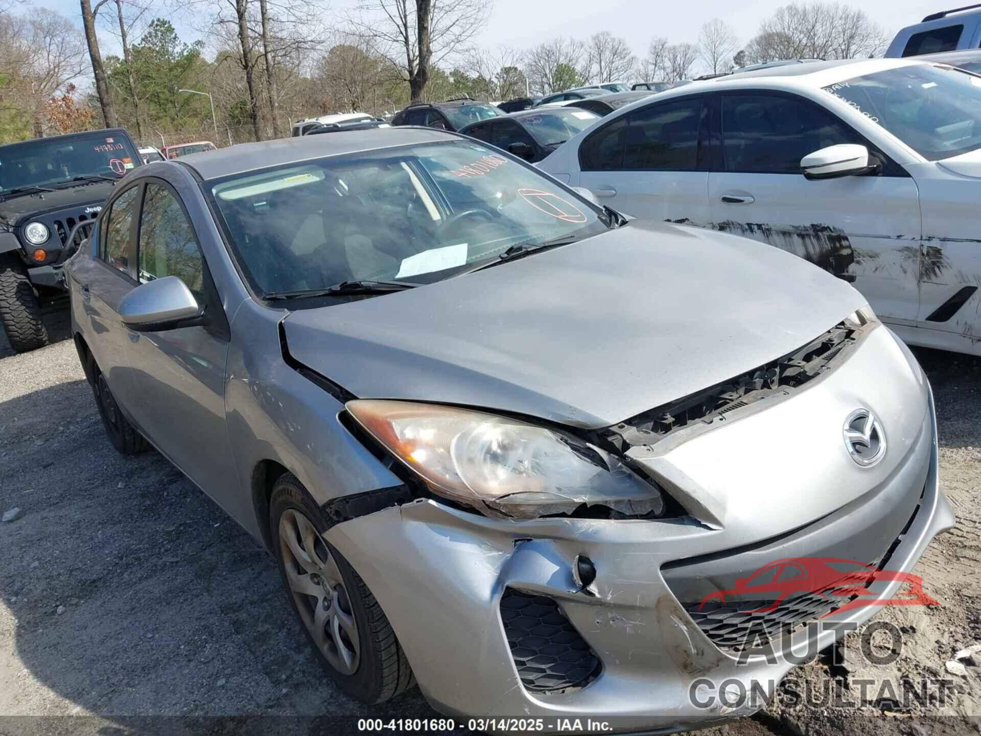 MAZDA MAZDA3 2012 - JM1BL1UF5C1574631