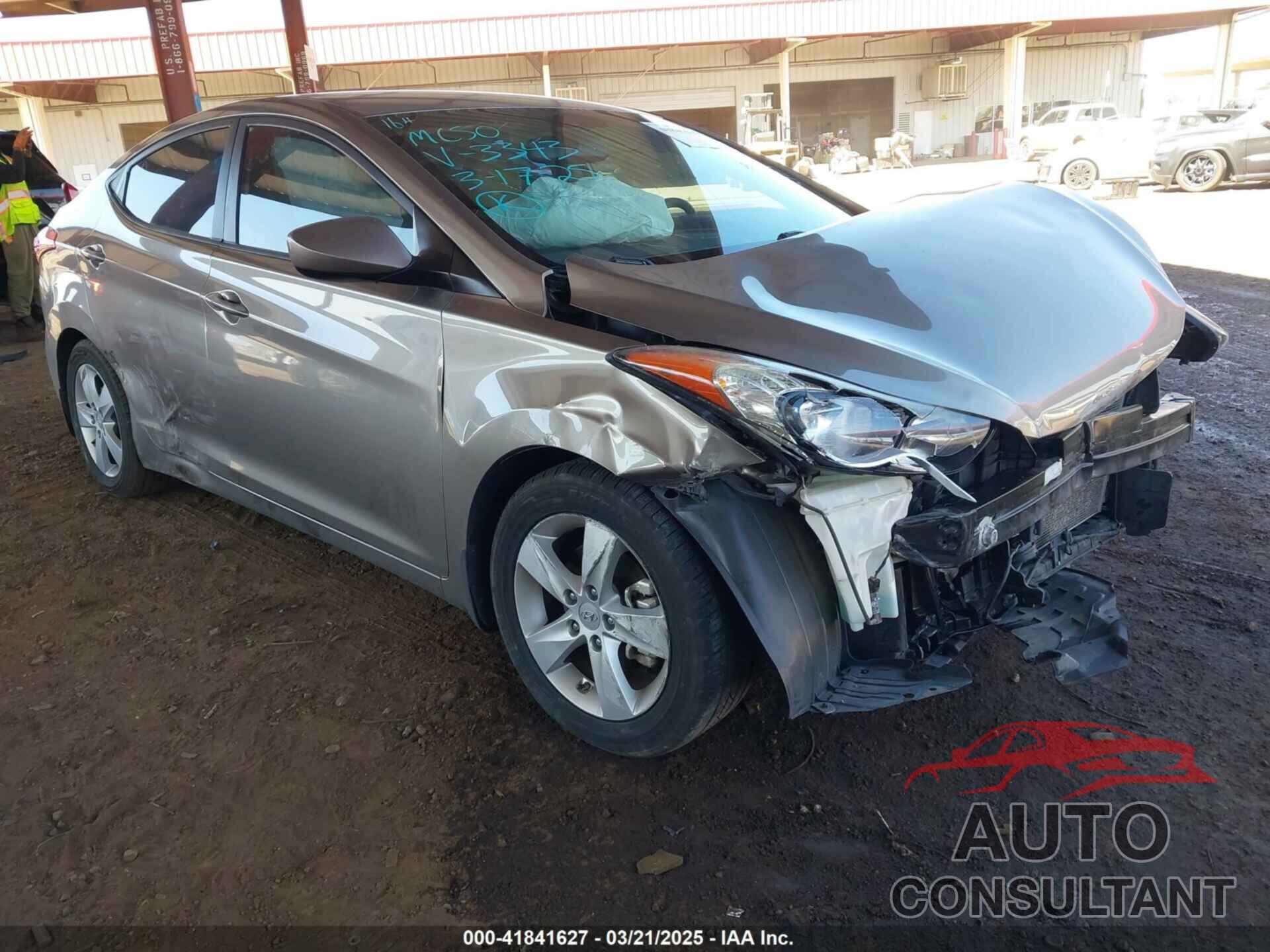 HYUNDAI ELANTRA 2013 - 5NPDH4AE6DH433343