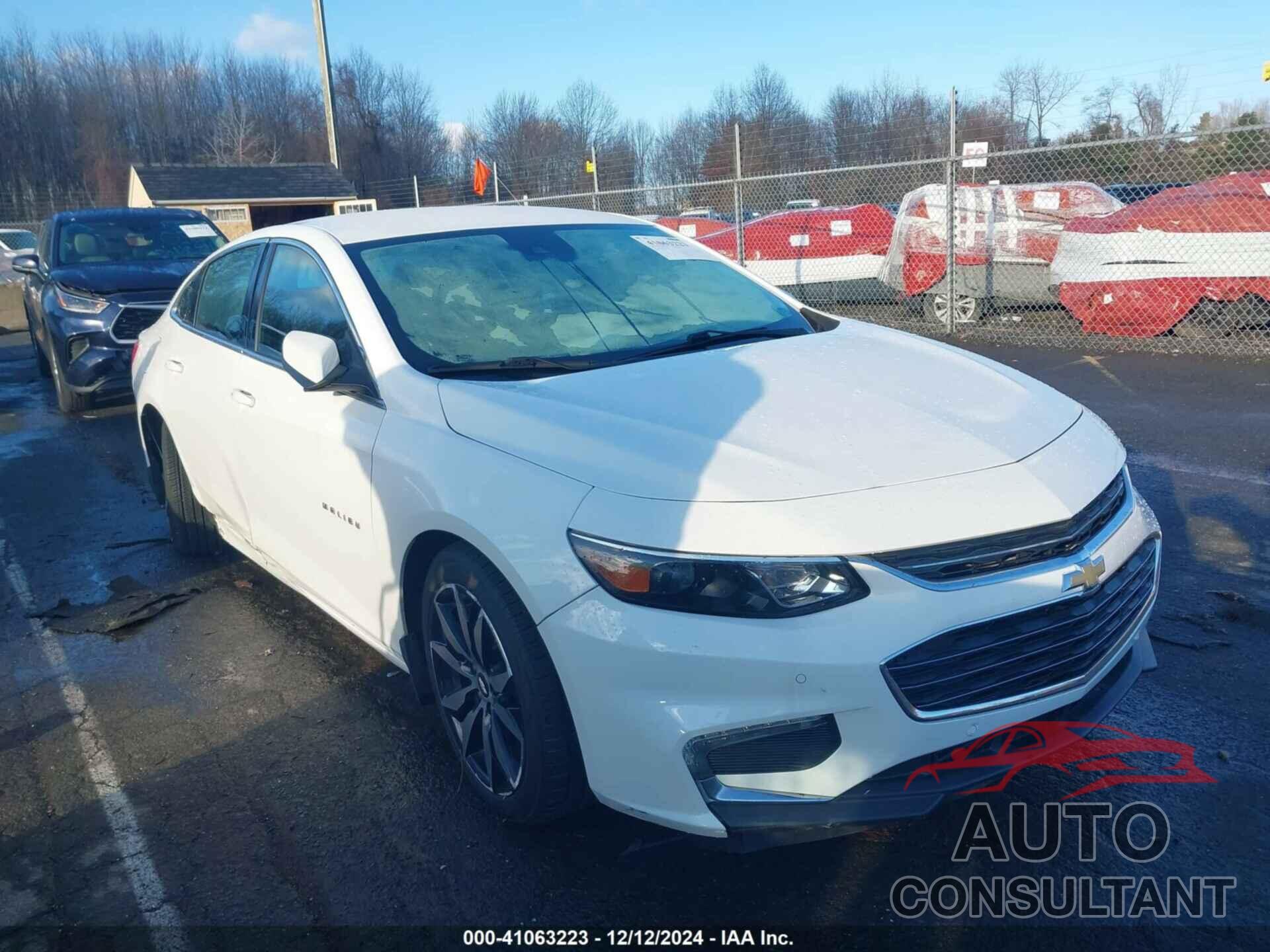 CHEVROLET MALIBU 2016 - 1G1ZF5SX5GF199186