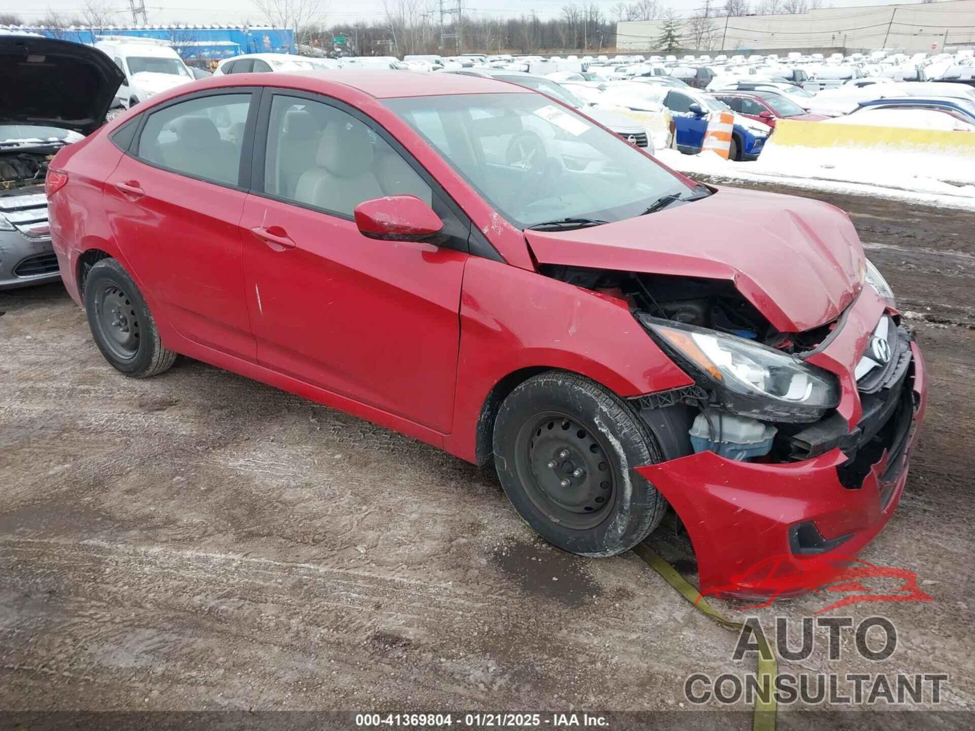HYUNDAI ACCENT 2013 - KMHCT4AE6DU486698