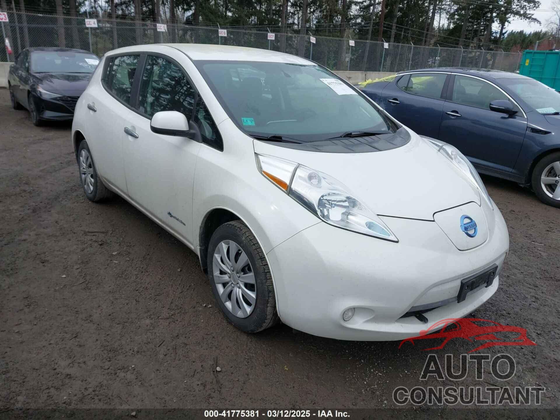 NISSAN LEAF 2015 - 1N4AZ0CP2FC328942