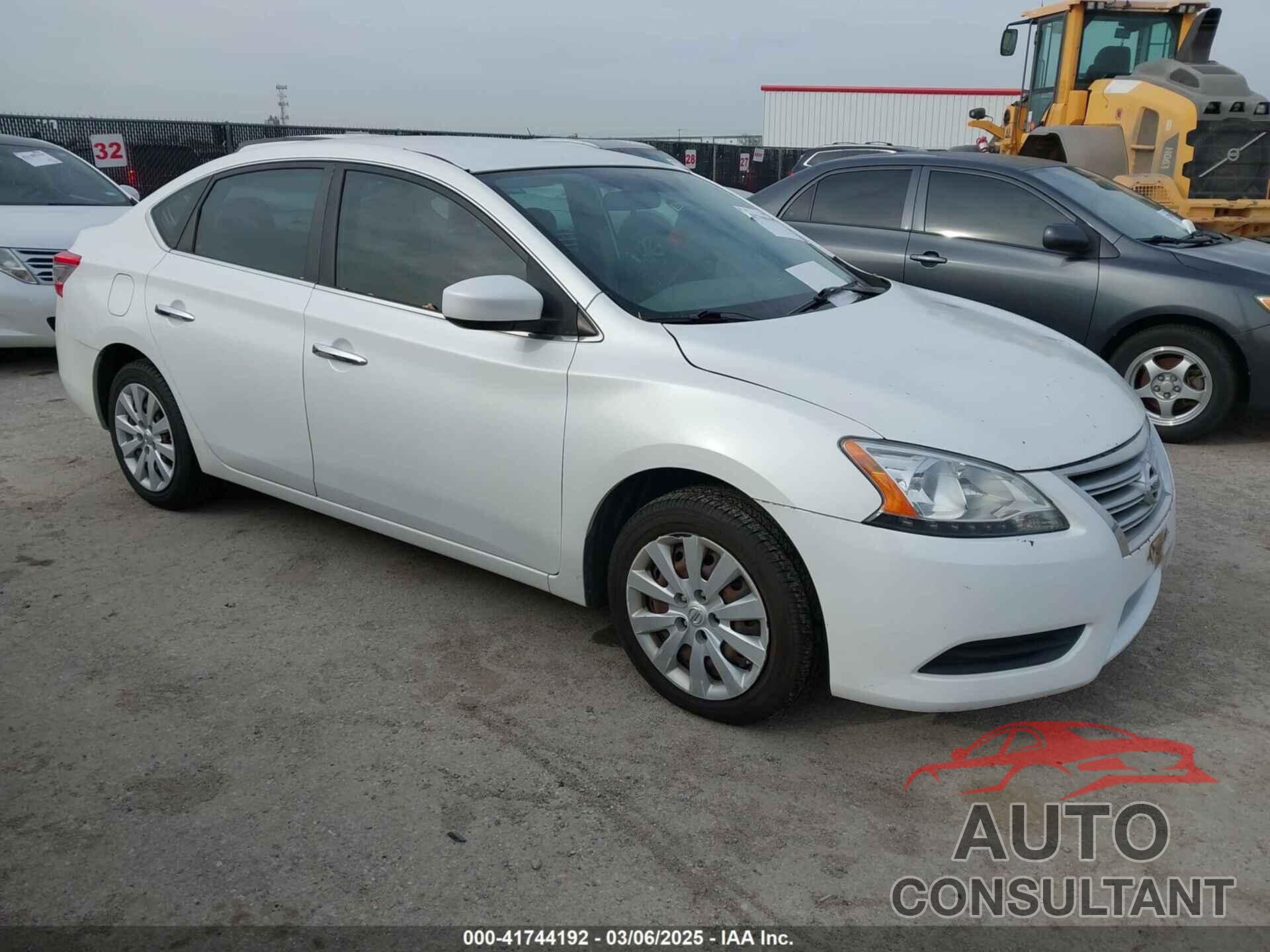 NISSAN SENTRA 2013 - 3N1AB7APXDL768731