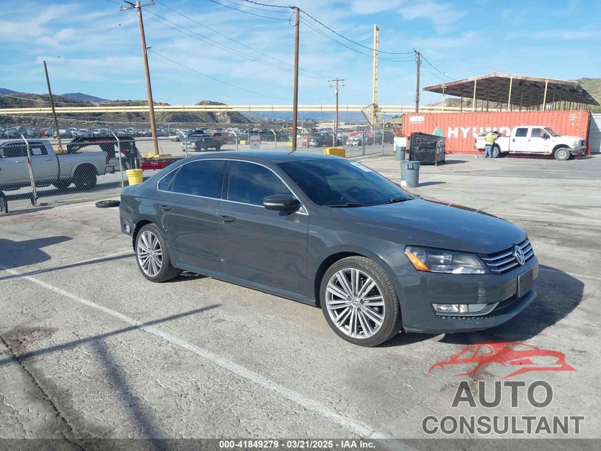 VOLKSWAGEN PASSAT 2014 - 1VWBT7A31EC118482