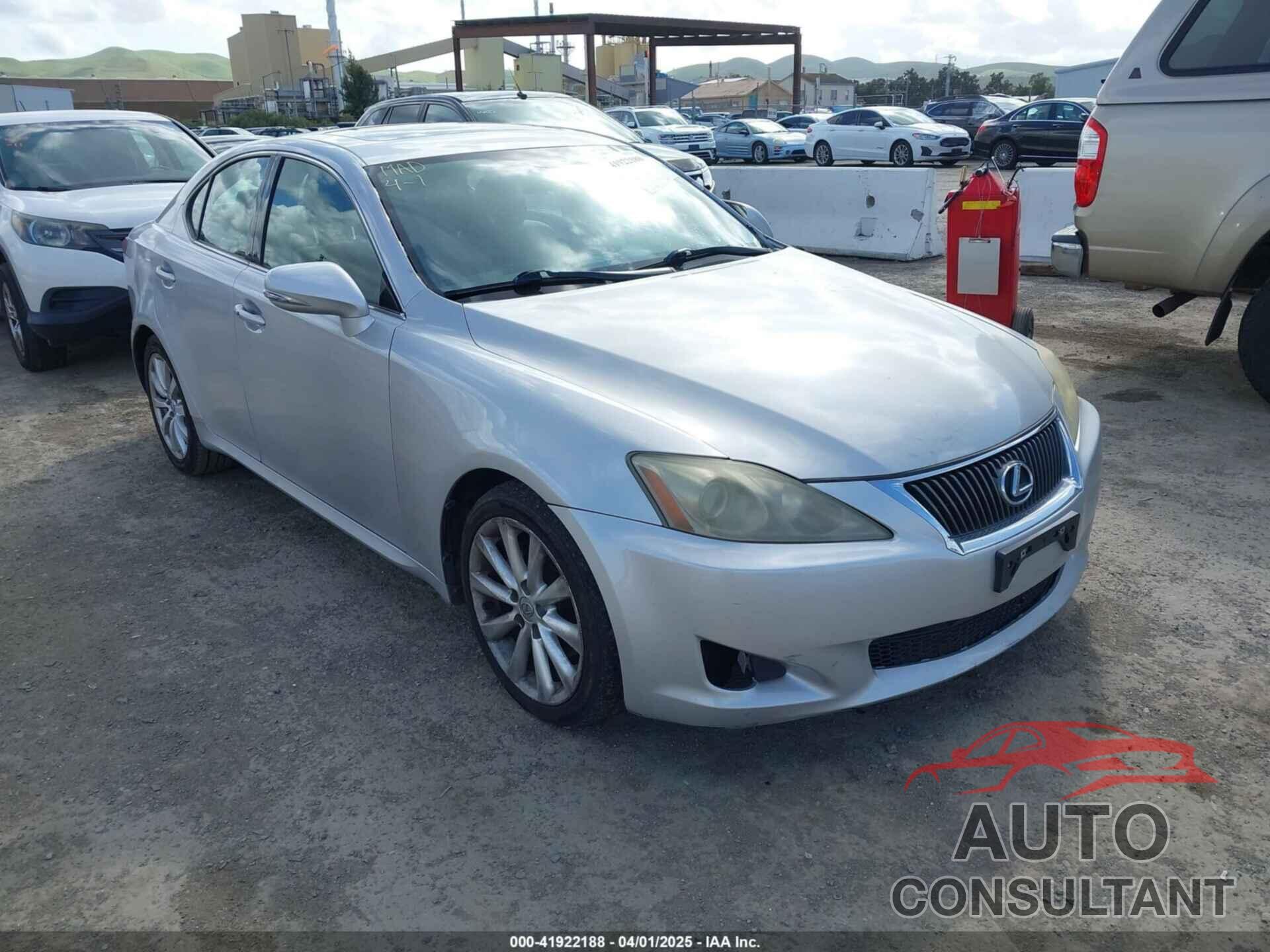 LEXUS IS 250 2009 - JTHBK262295092475