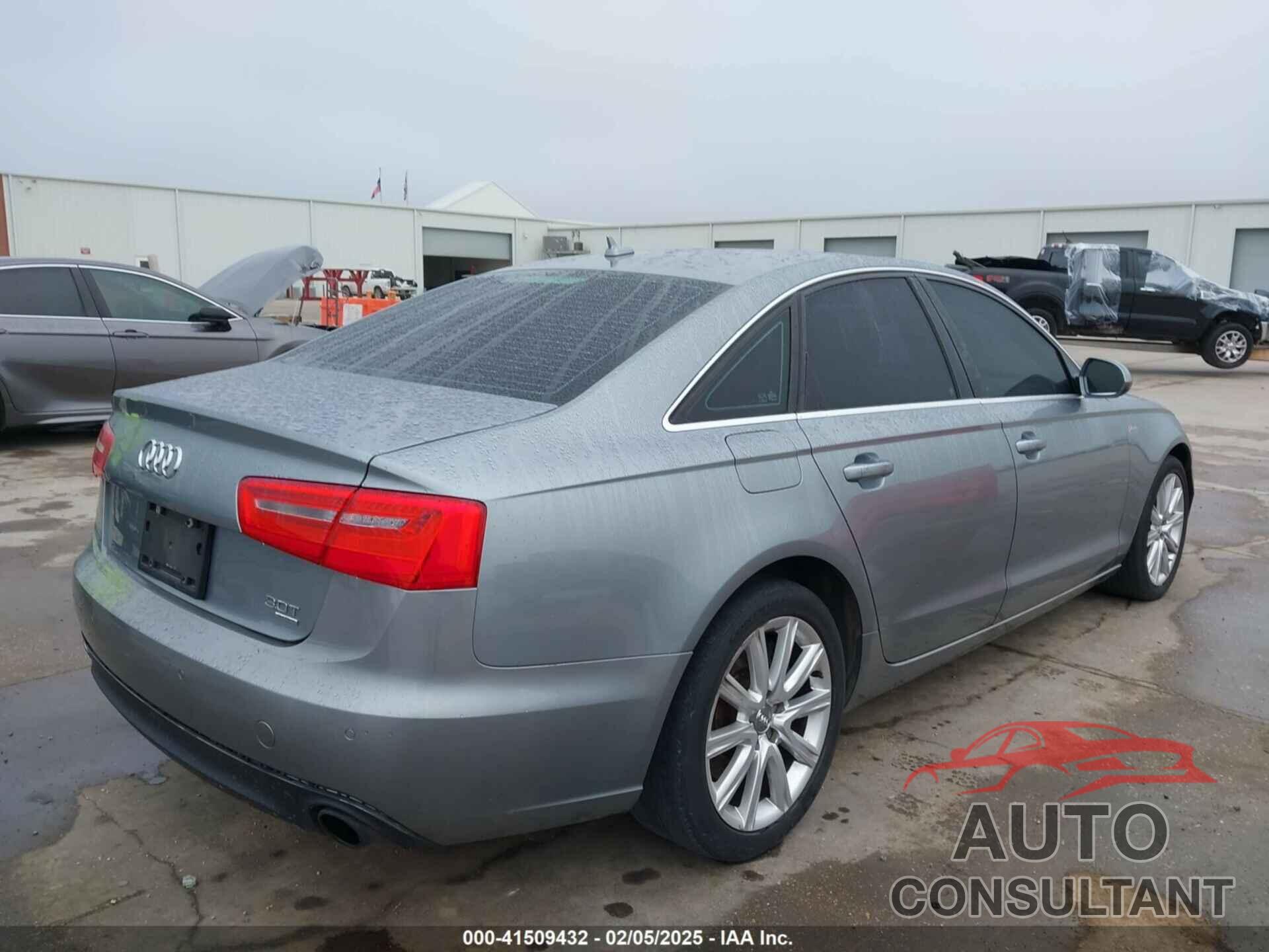 AUDI A6 2013 - WAUGGAFC4DN089255