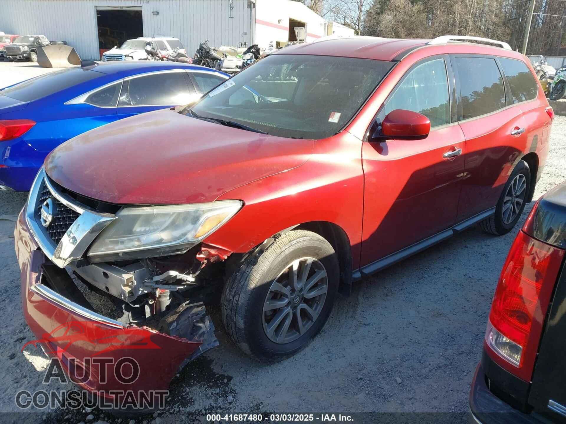 NISSAN PATHFINDER 2013 - 5N1AR2MN7DC684430