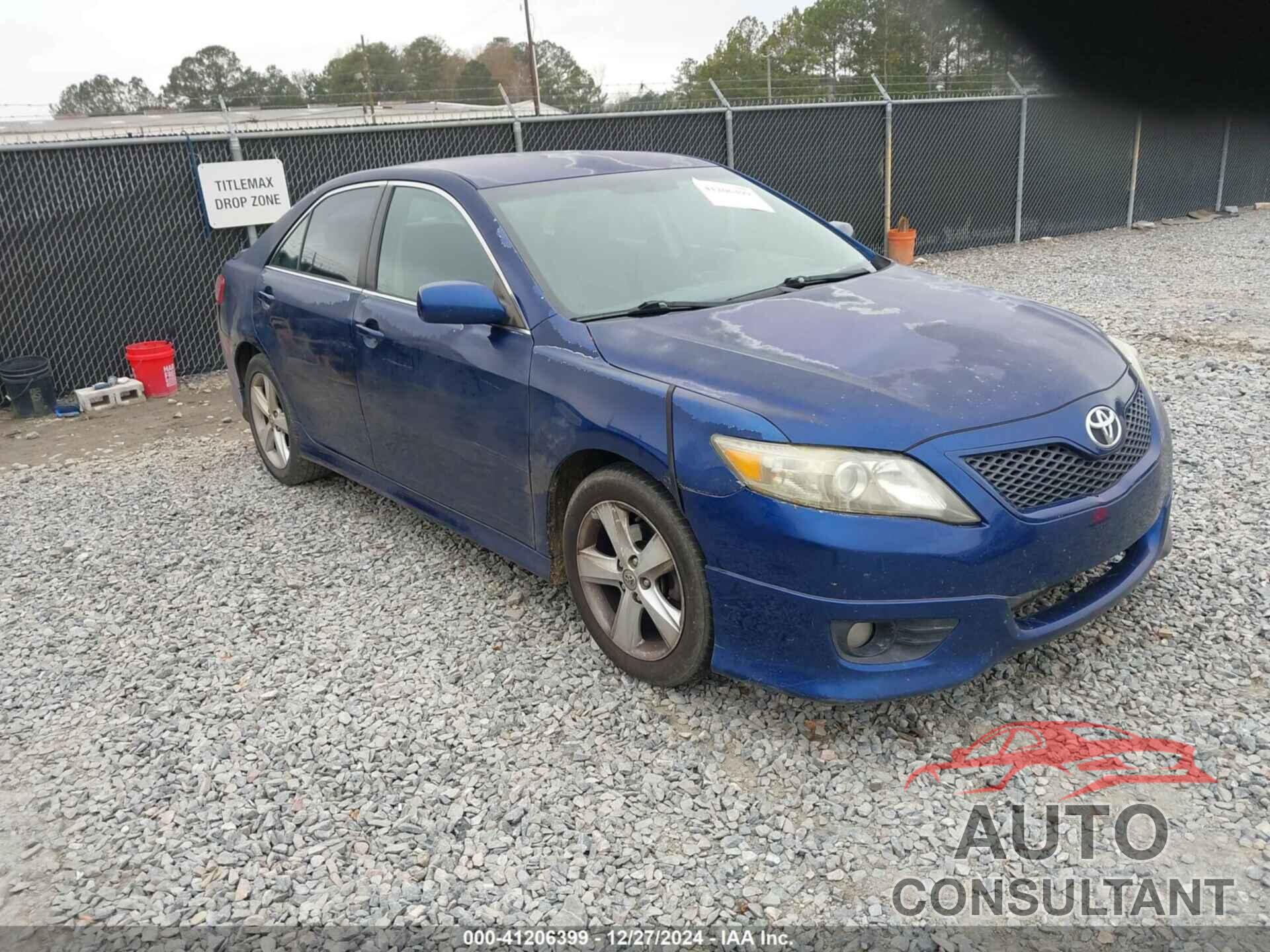 TOYOTA CAMRY 2011 - 4T1BF3EK8BU659504