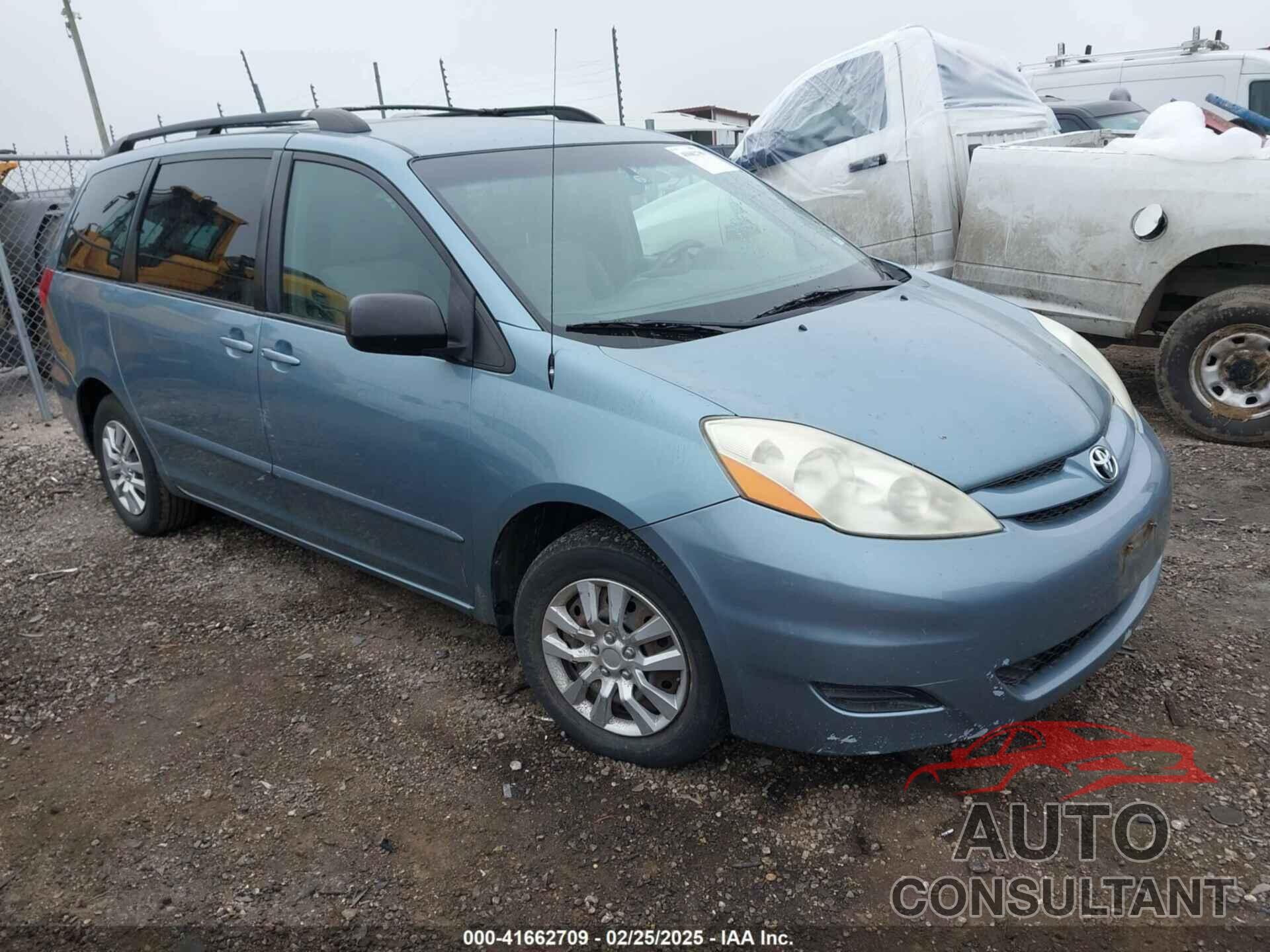 TOYOTA SIENNA 2009 - 5TDZK23C79S250610