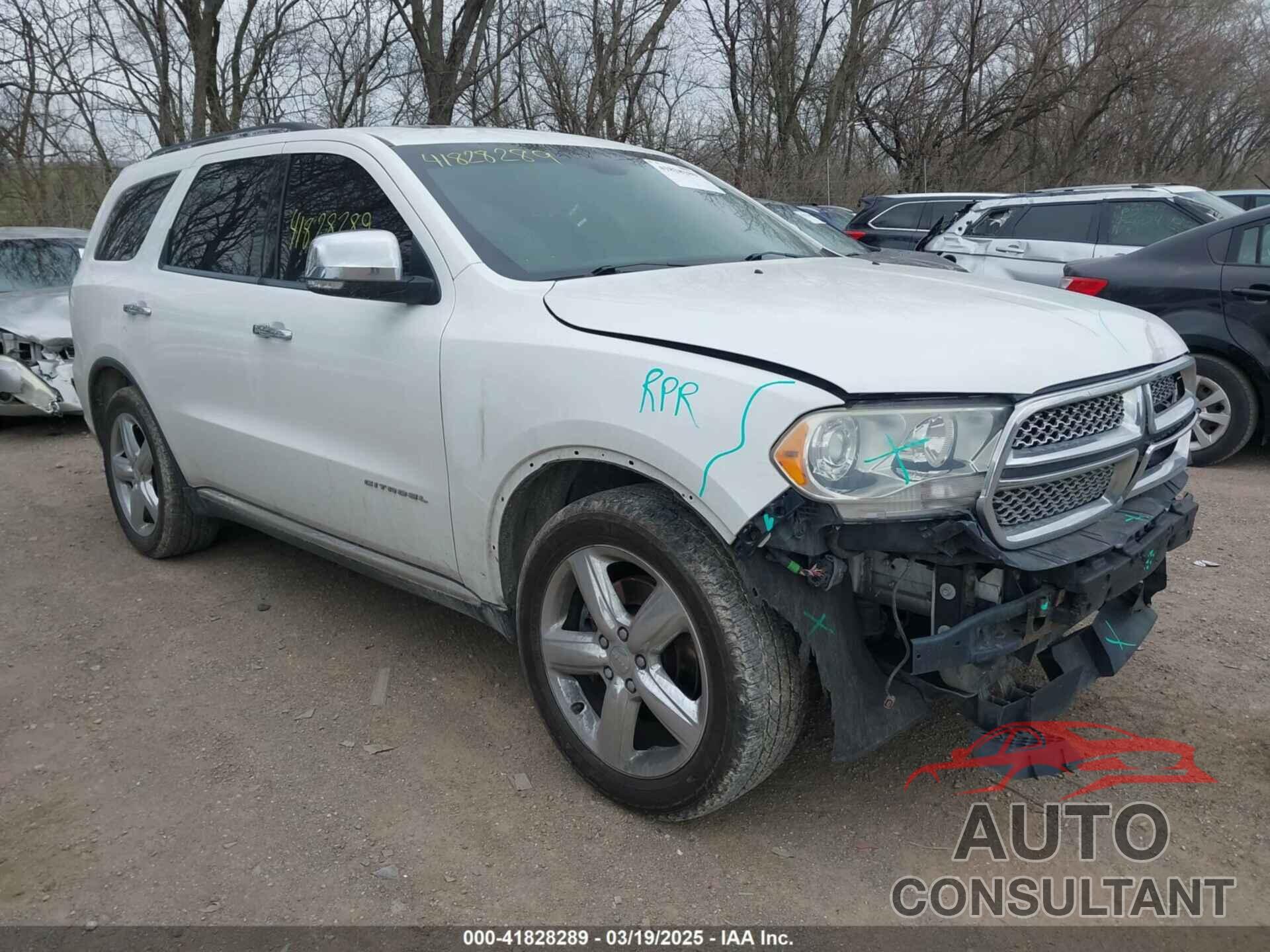 DODGE DURANGO 2013 - 1C4RDJEG7DC687196