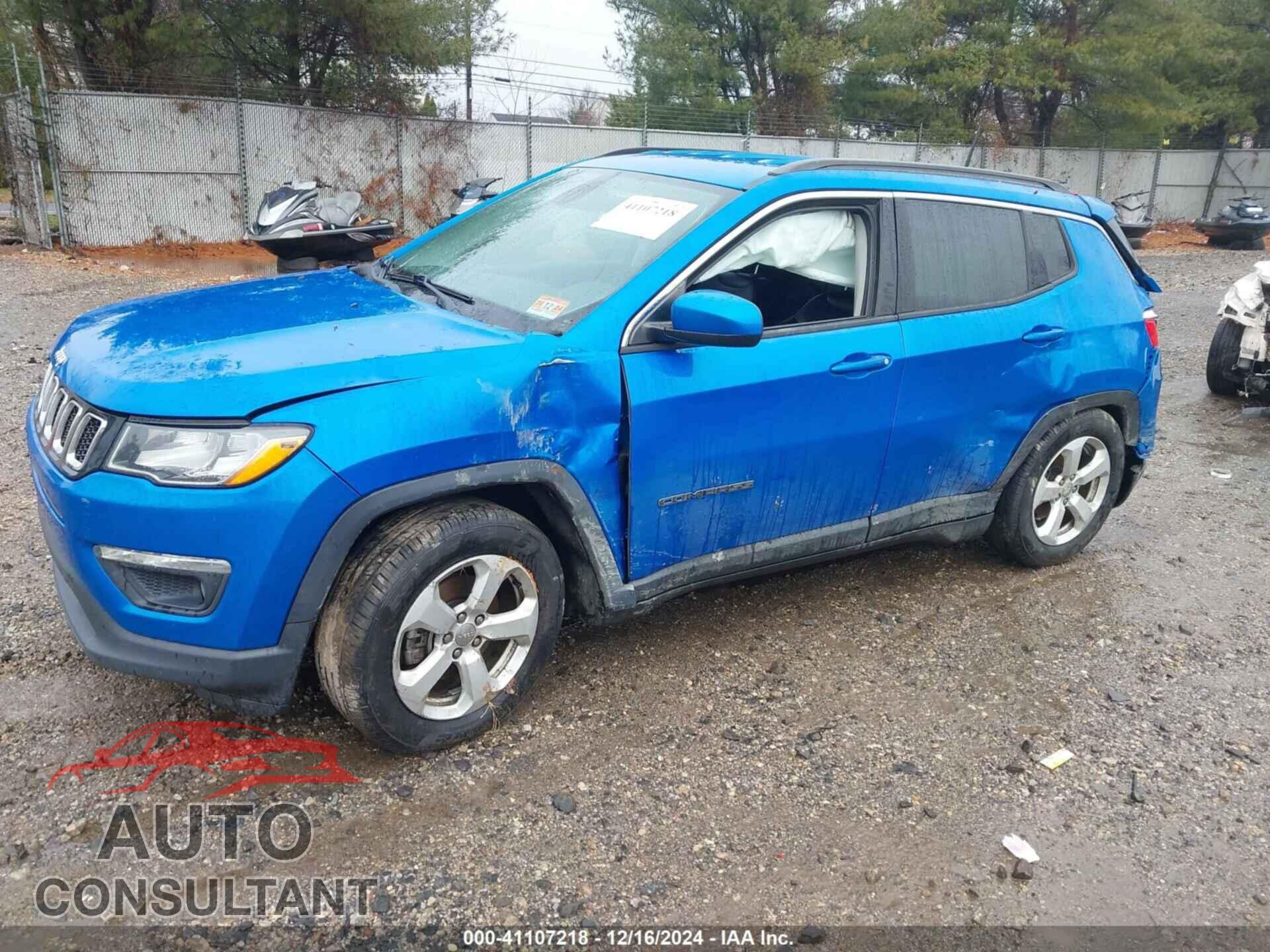 JEEP COMPASS 2017 - 3C4NJDBB1HT680885
