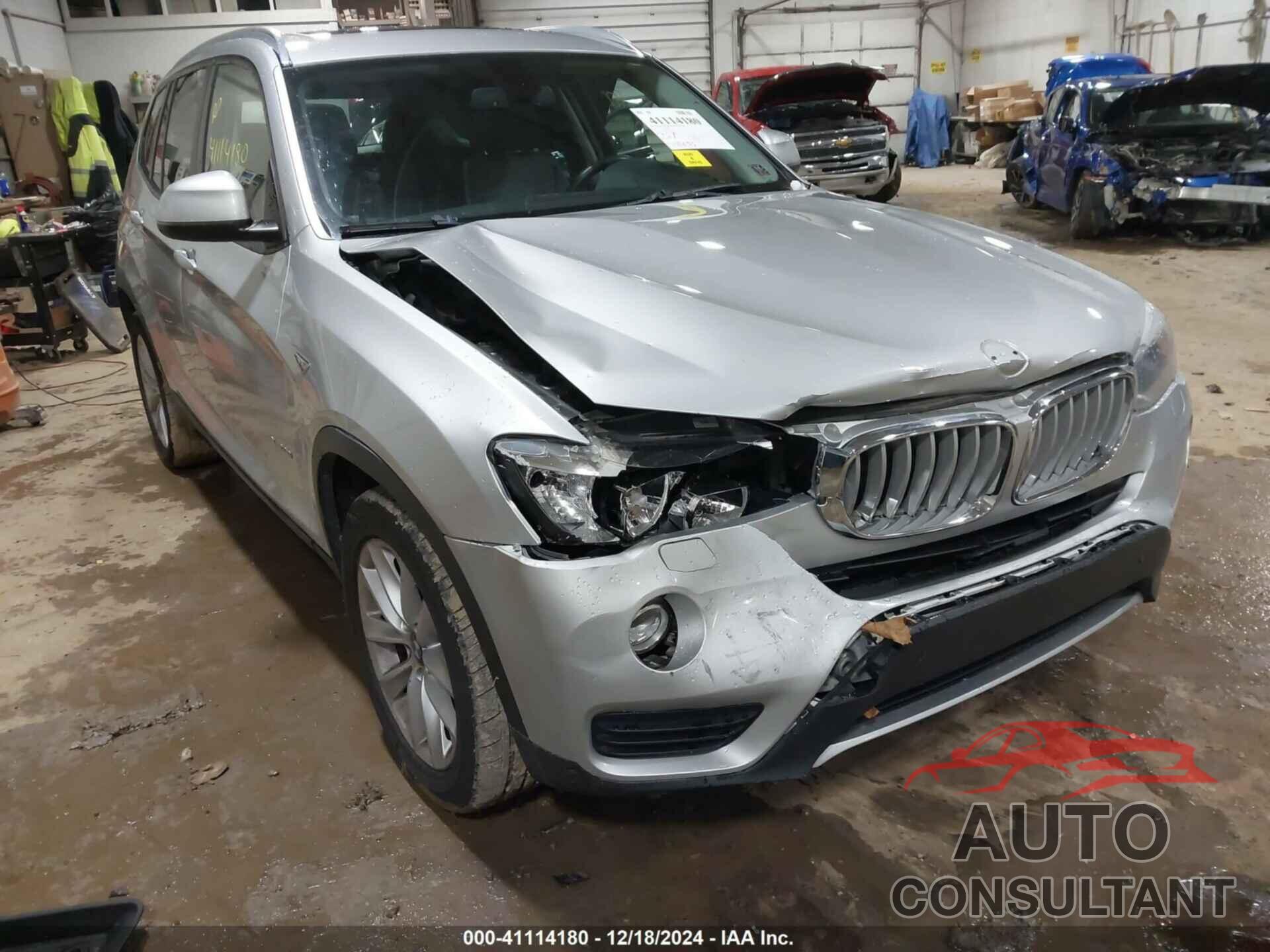 BMW X3 2017 - 5UXWX9C59H0T13477