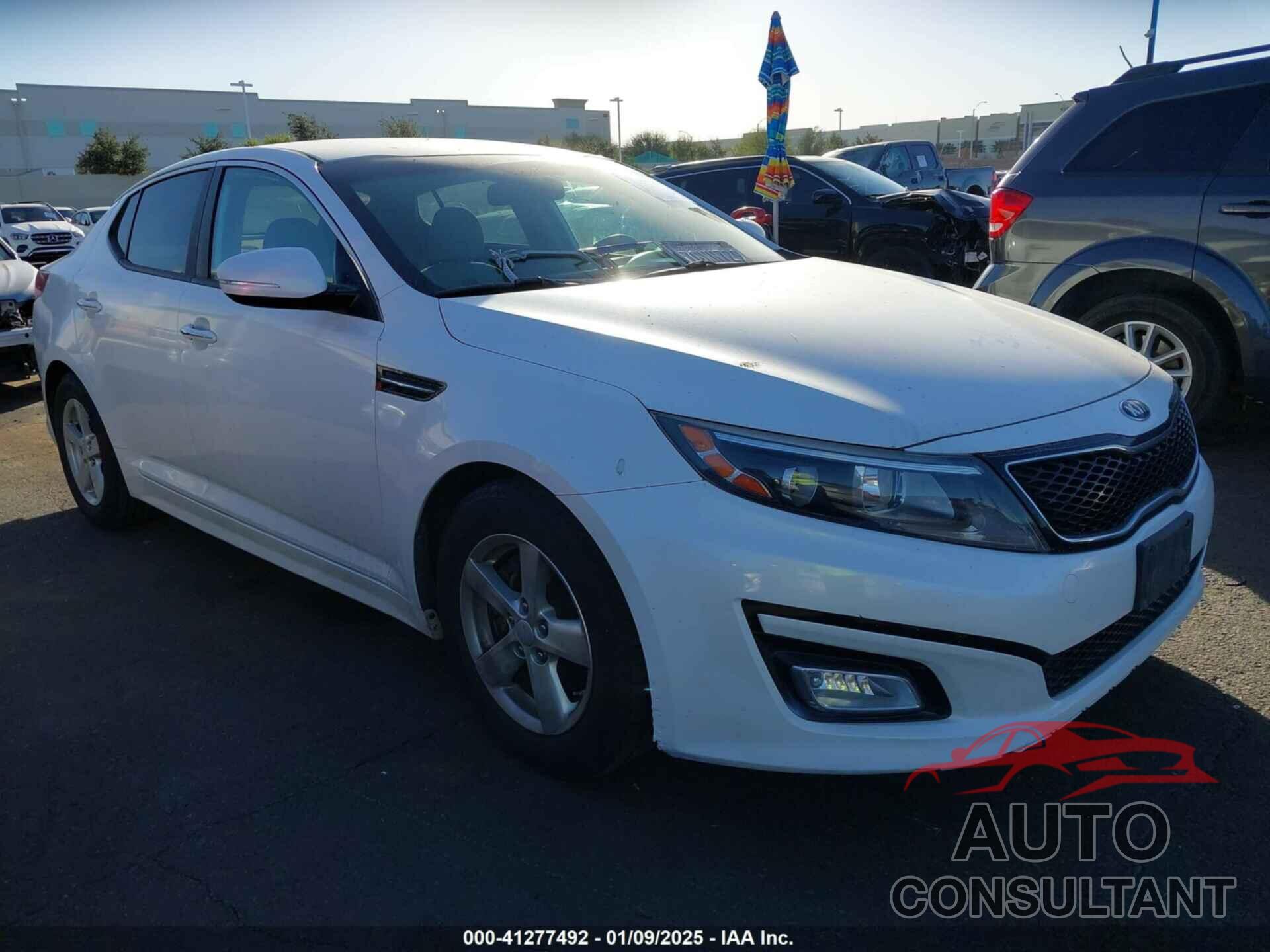 KIA OPTIMA 2015 - KNAGM4A71F5546983