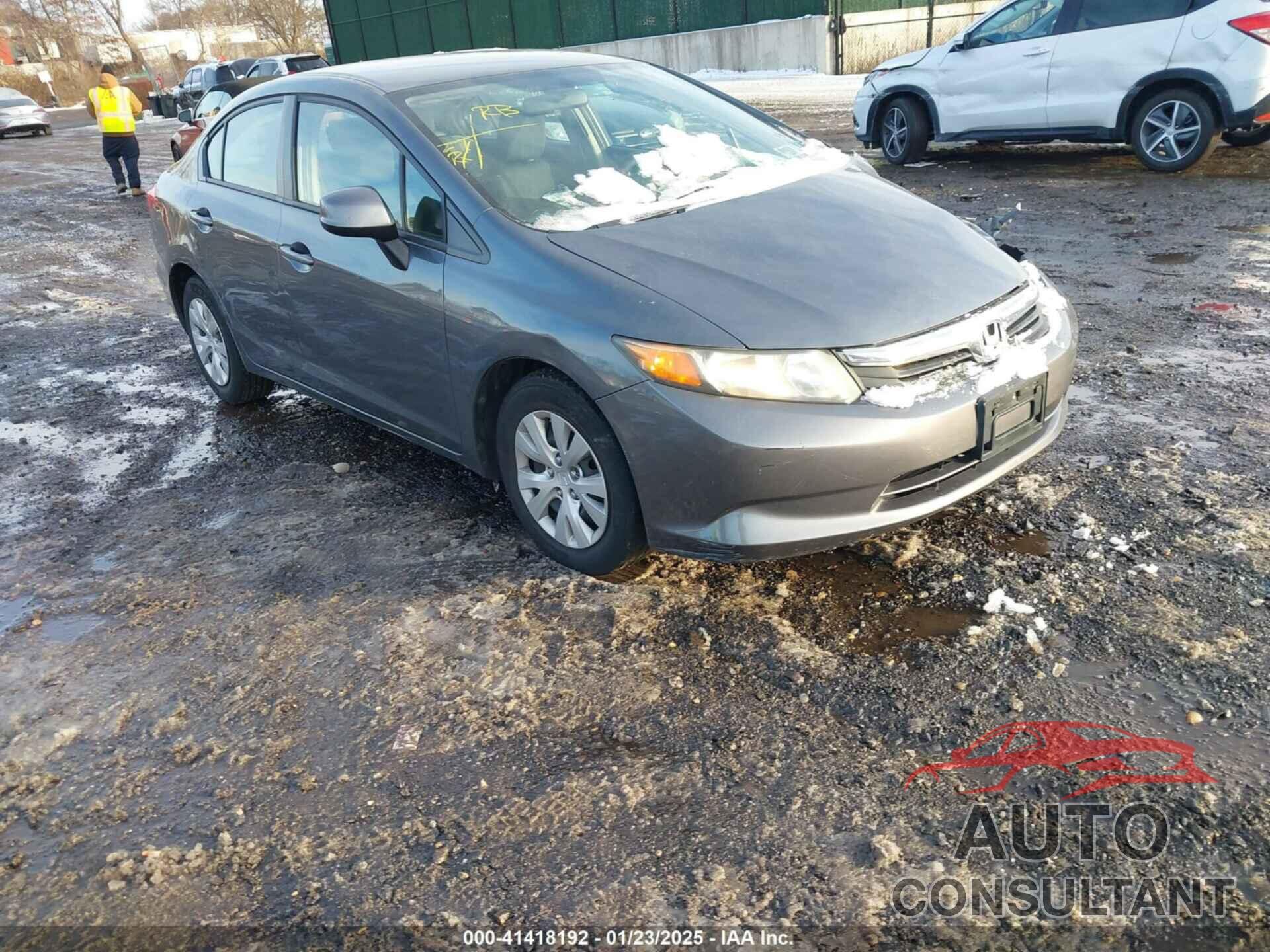HONDA CIVIC 2012 - 19XFB2F50CE386014
