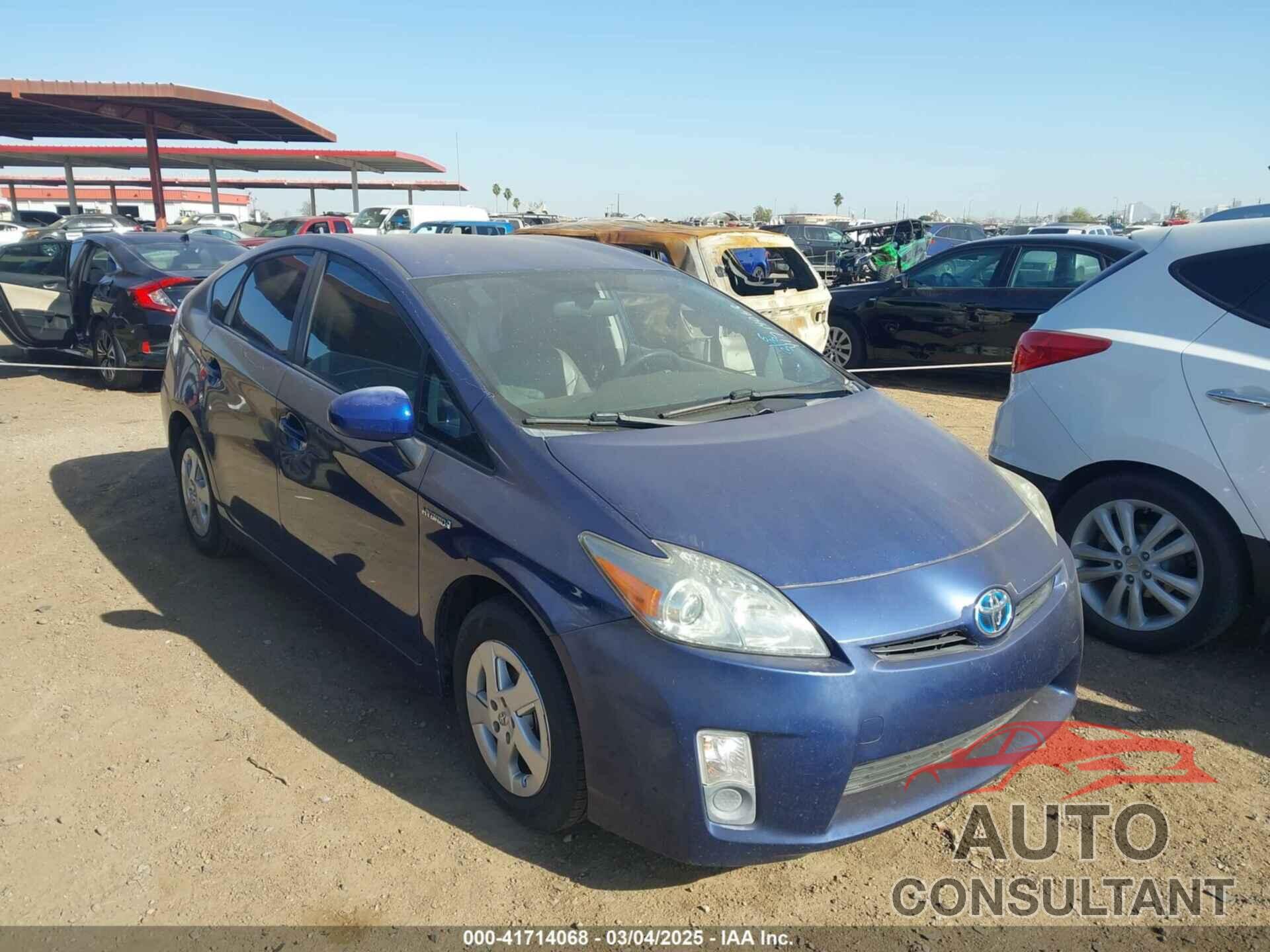 TOYOTA PRIUS 2010 - JTDKN3DU4A0140210