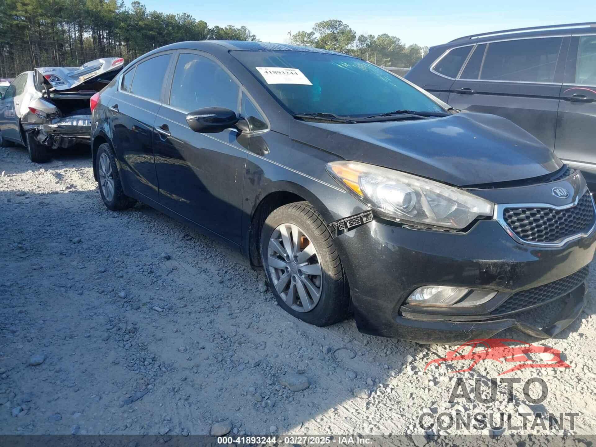 KIA FORTE 2014 - KNAFX4A89E5231942