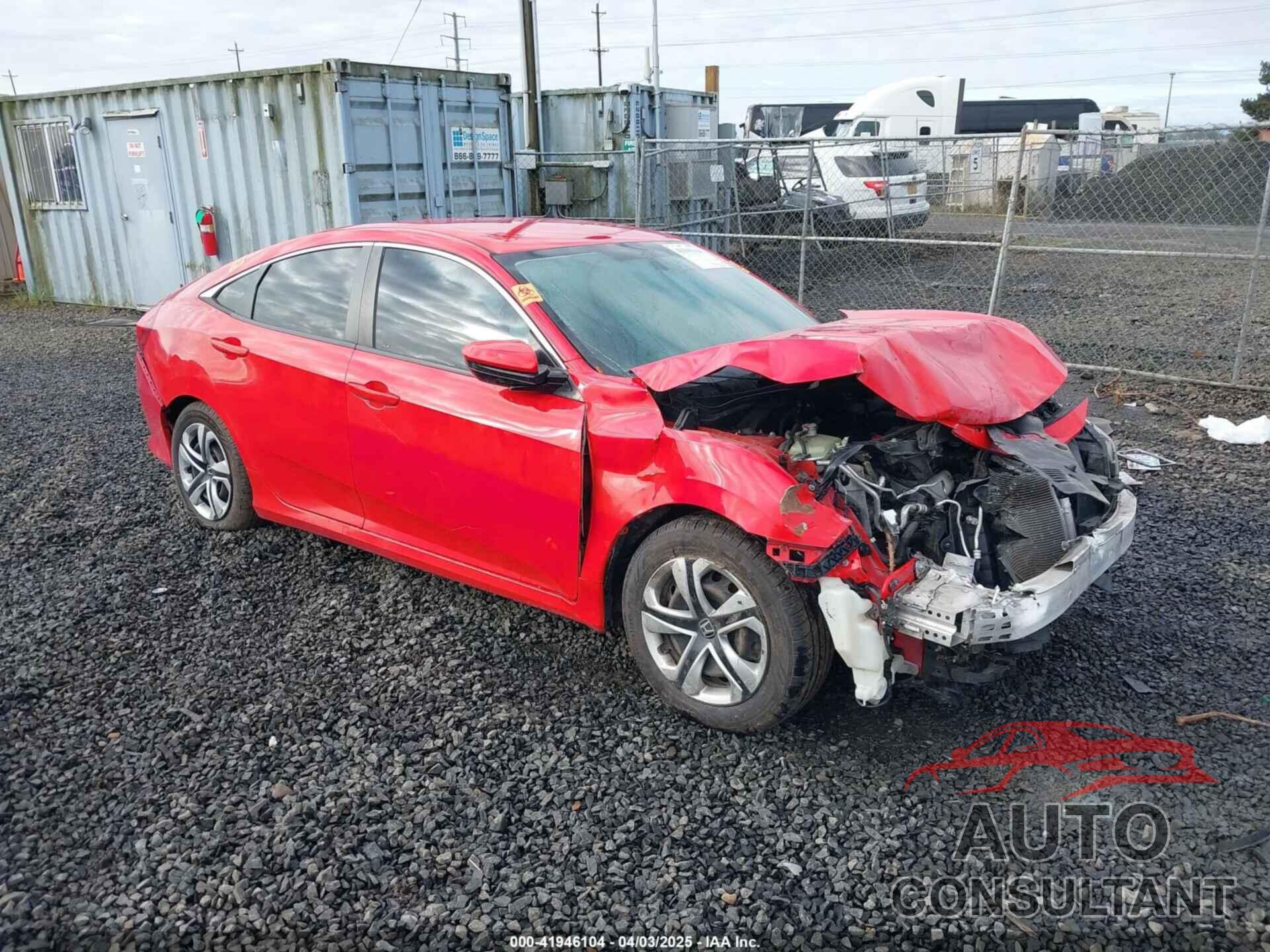 HONDA CIVIC 2016 - 2HGFC2F5XGH566951