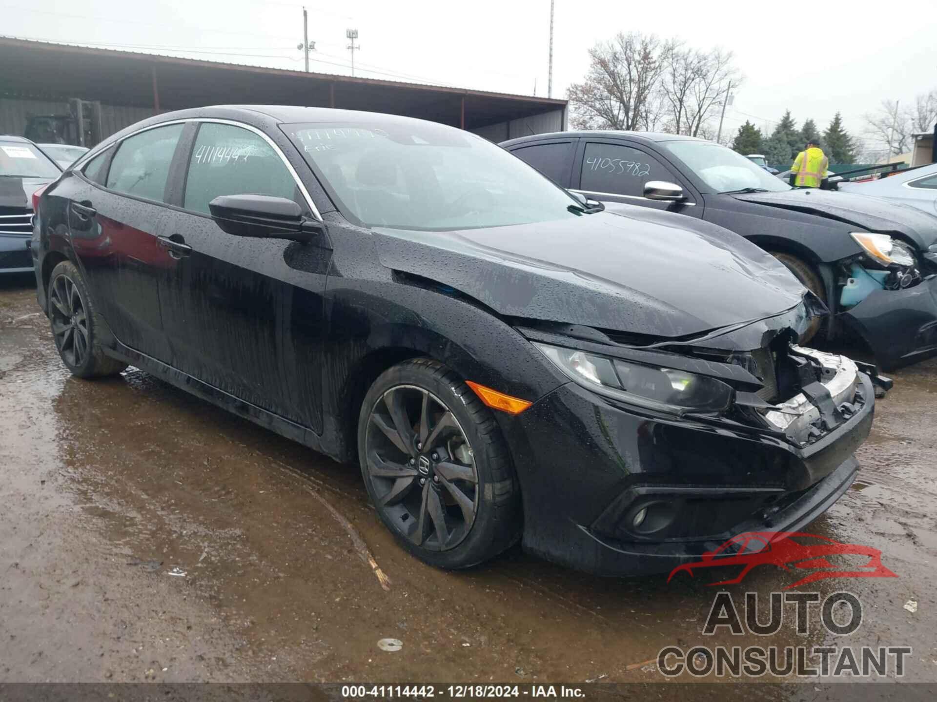 HONDA CIVIC 2019 - 2HGFC2F81KH553136