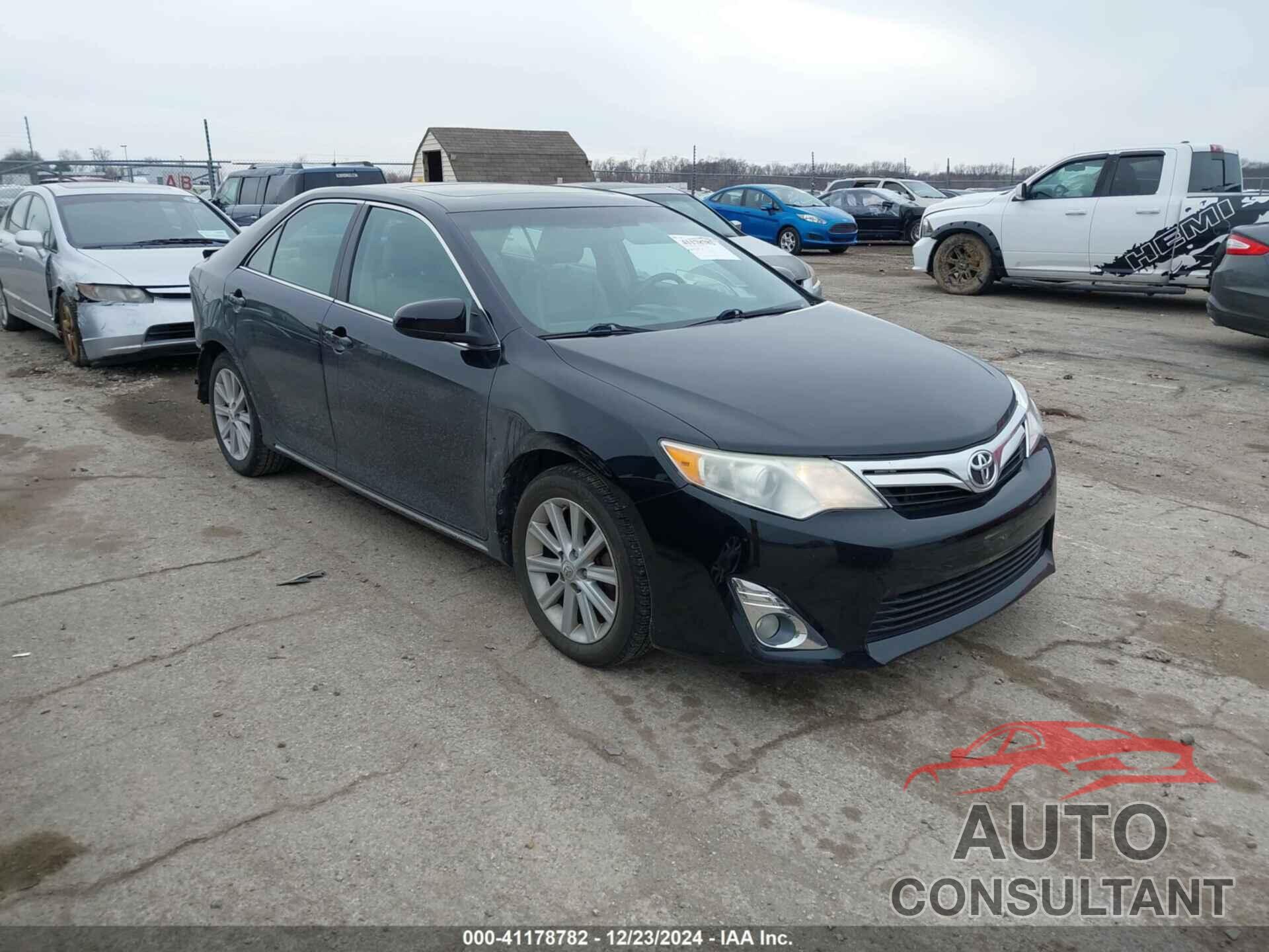 TOYOTA CAMRY 2012 - 4T4BF1FKXCR240645