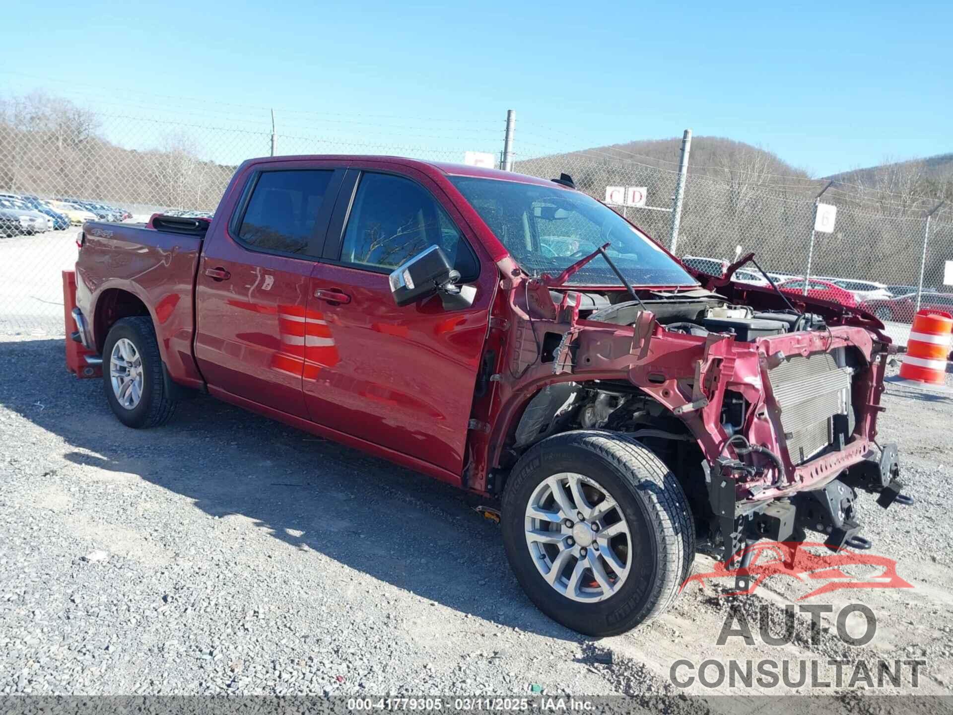 CHEVROLET SILVERADO 1500 2019 - 3GCUYDED4KG280372