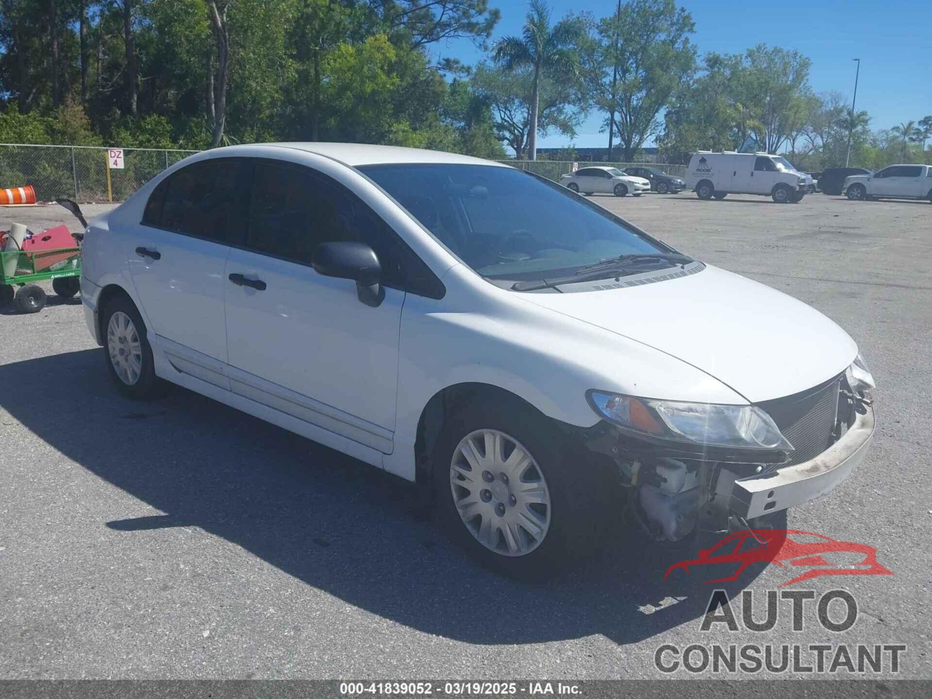 HONDA CIVIC 2010 - 19XFA1F34AE081995