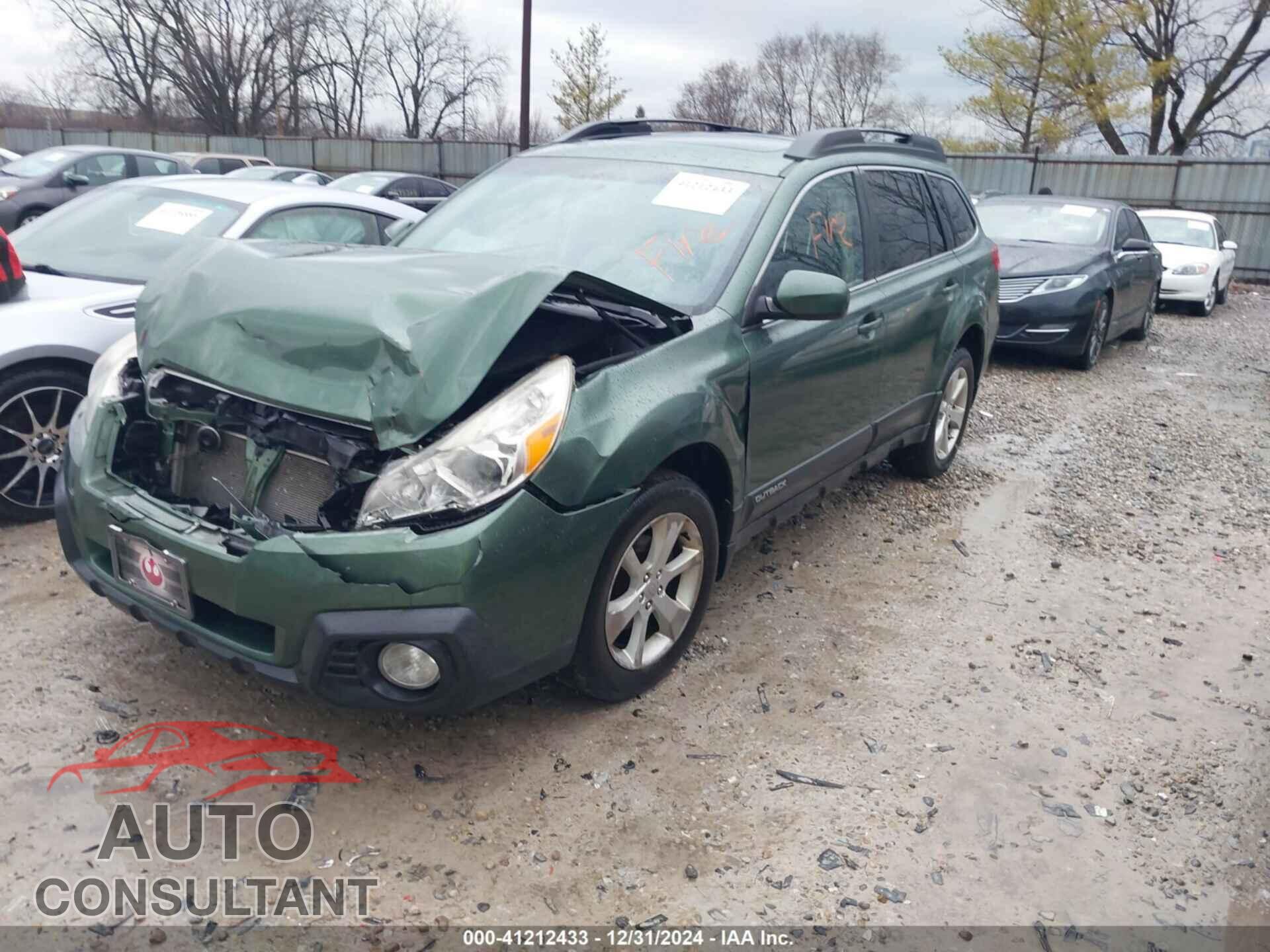 SUBARU OUTBACK 2013 - 4S4BRCGC8D3247010