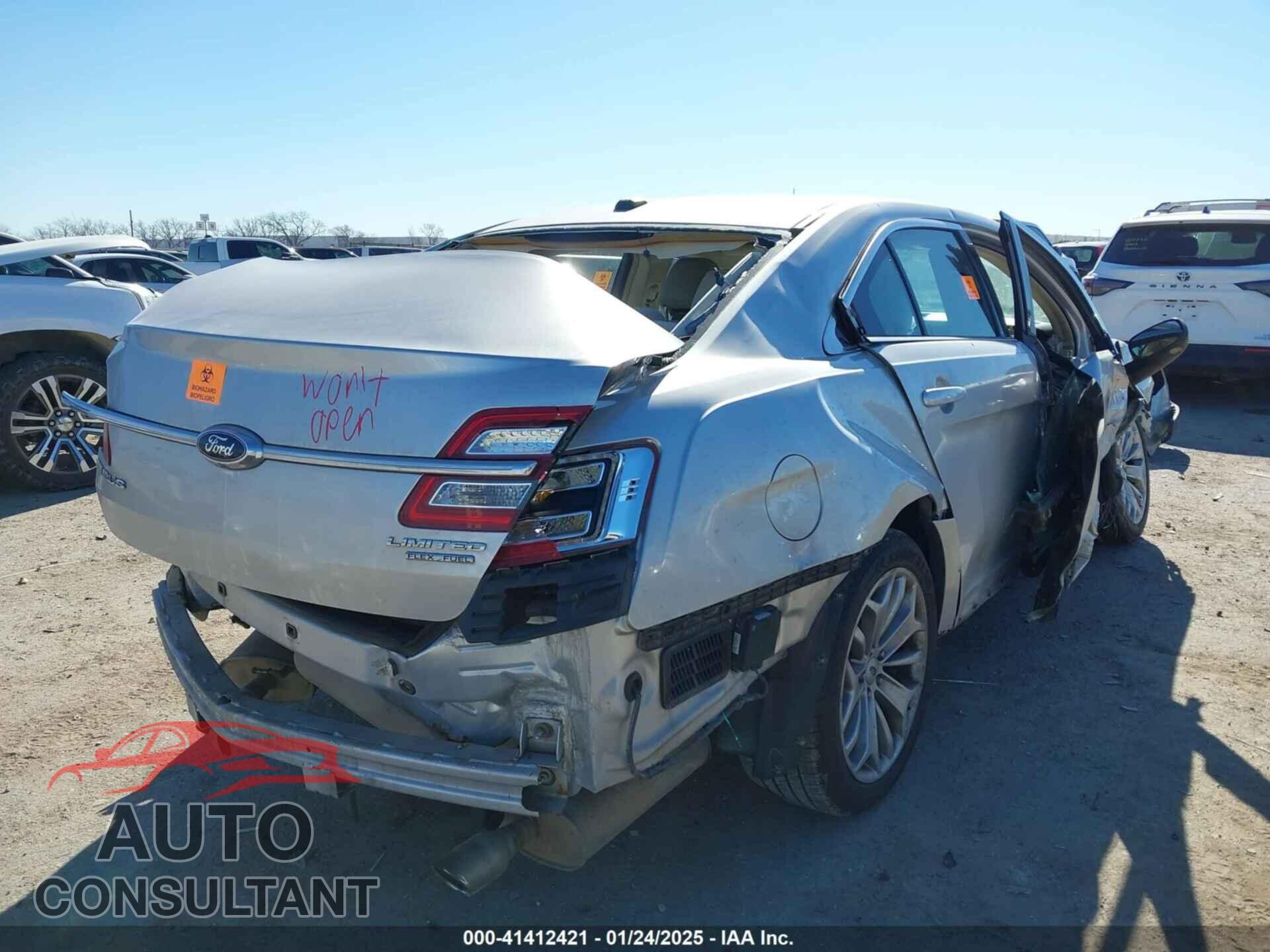 FORD TAURUS 2013 - 1FAHP2F80DG193499