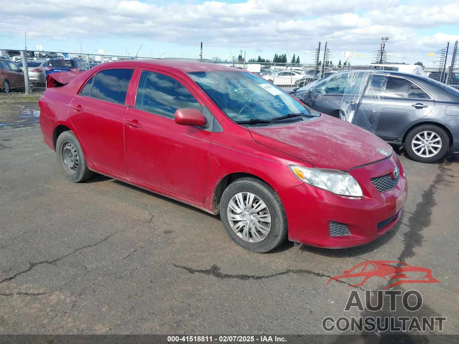 TOYOTA COROLLA 2010 - 1NXBU4EE7AZ167583