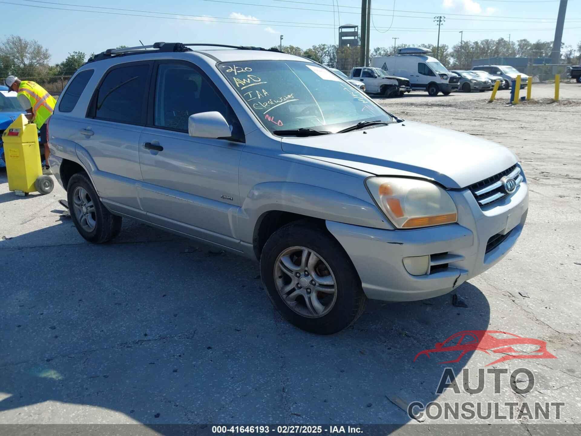 KIA SPORTAGE 2005 - KNDJE723957128130