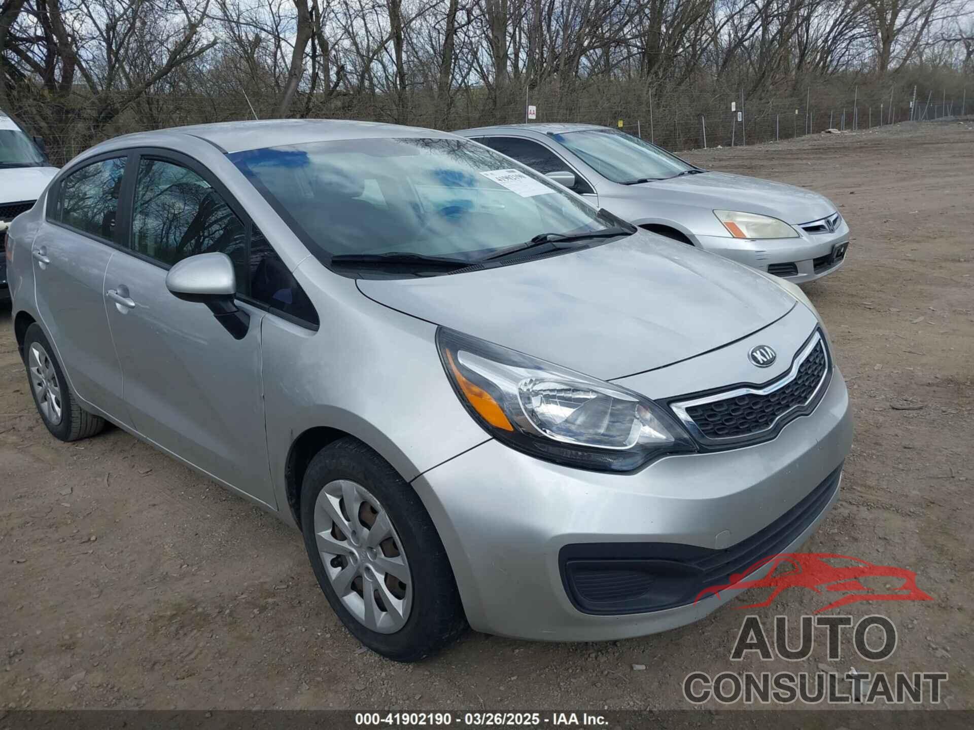 KIA RIO 2015 - KNADM4A3XF6503799