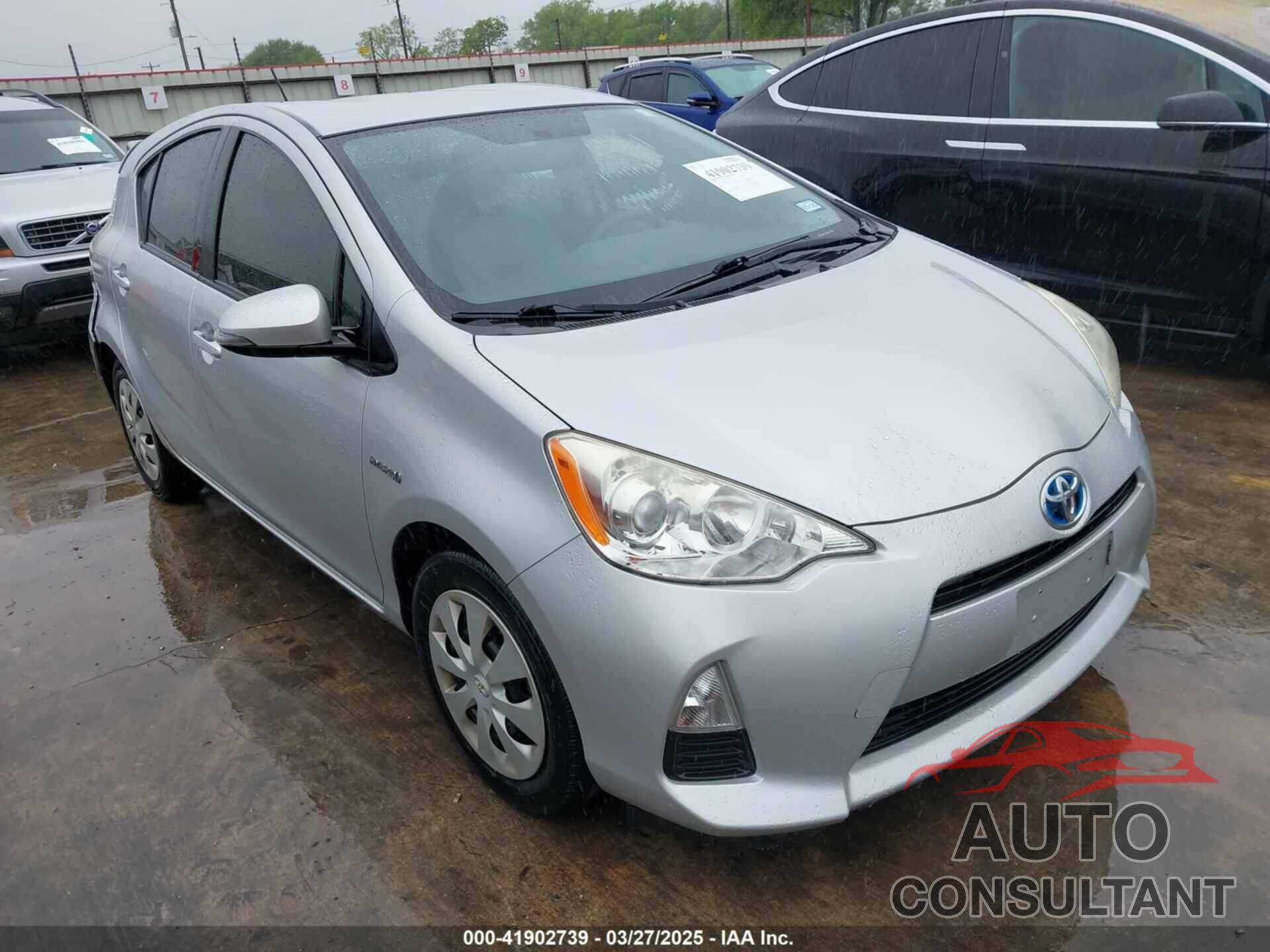 TOYOTA PRIUS C 2012 - JTDKDTB34C1511523